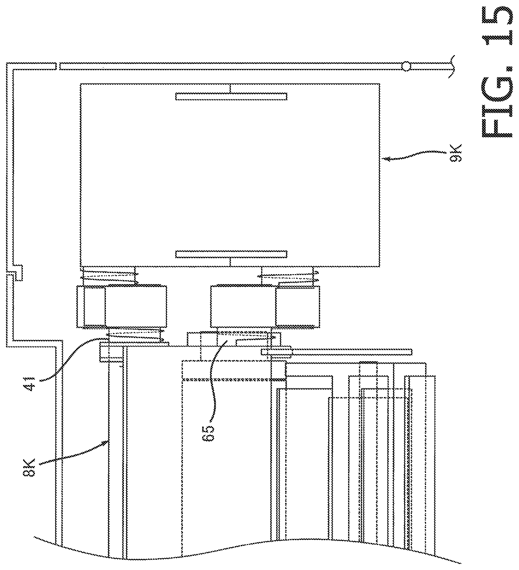 Patent US12314001 Figure 15 – Image forming apparatus including LED array attached to top cover