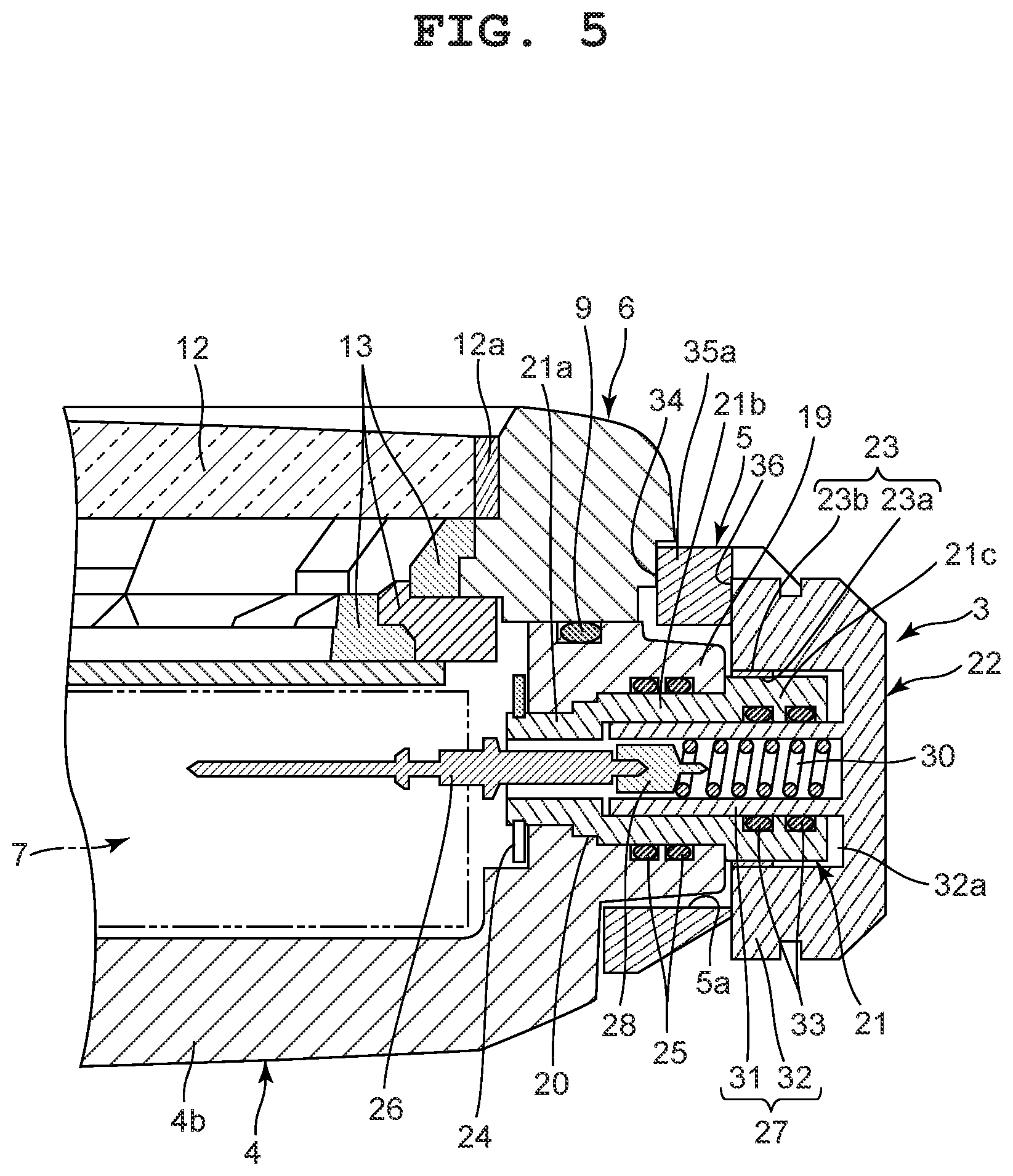Patent US12314011 Figure 5 – Case and timepiece