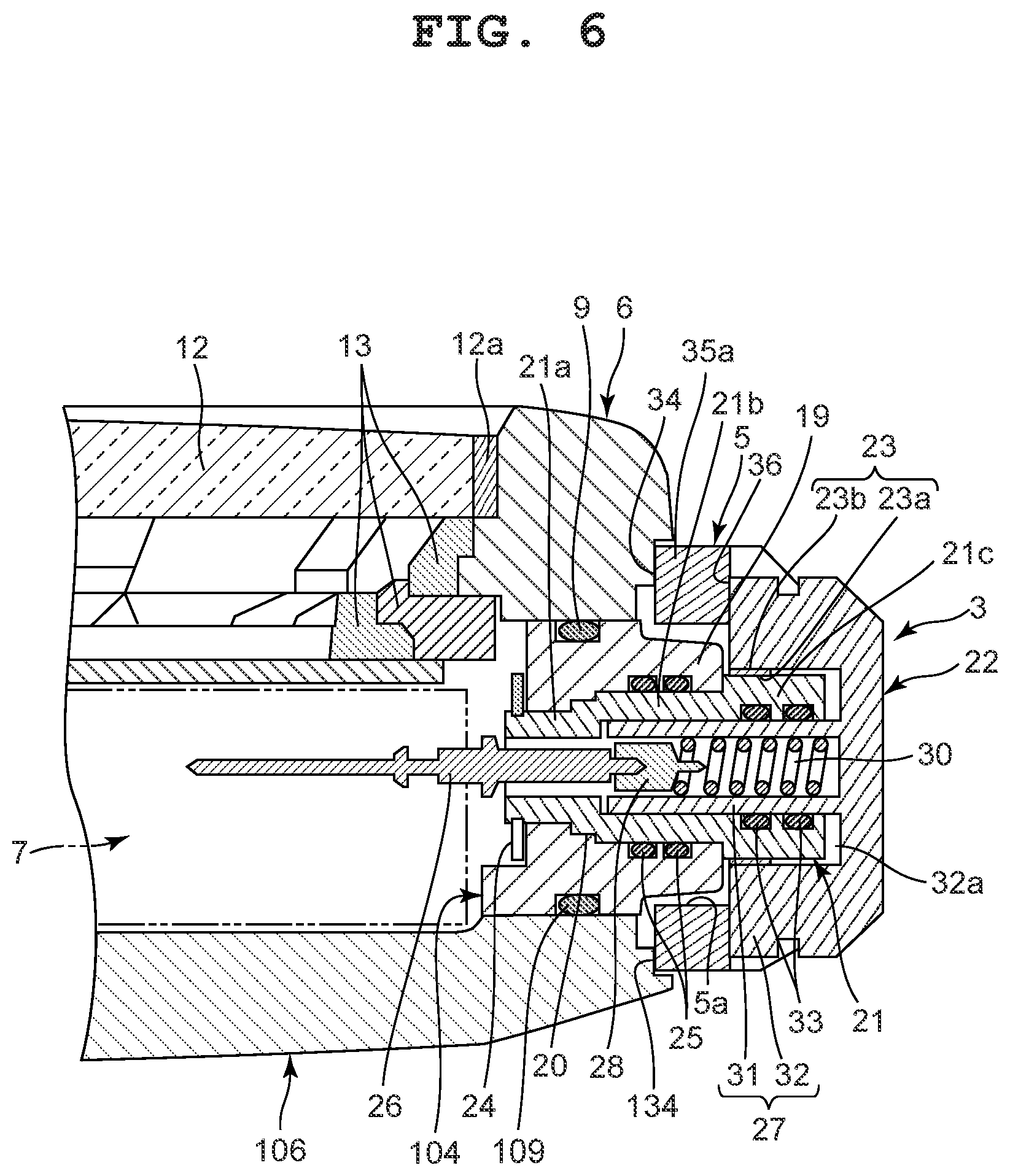 Patent US12314011 Figure 6 – Case and timepiece