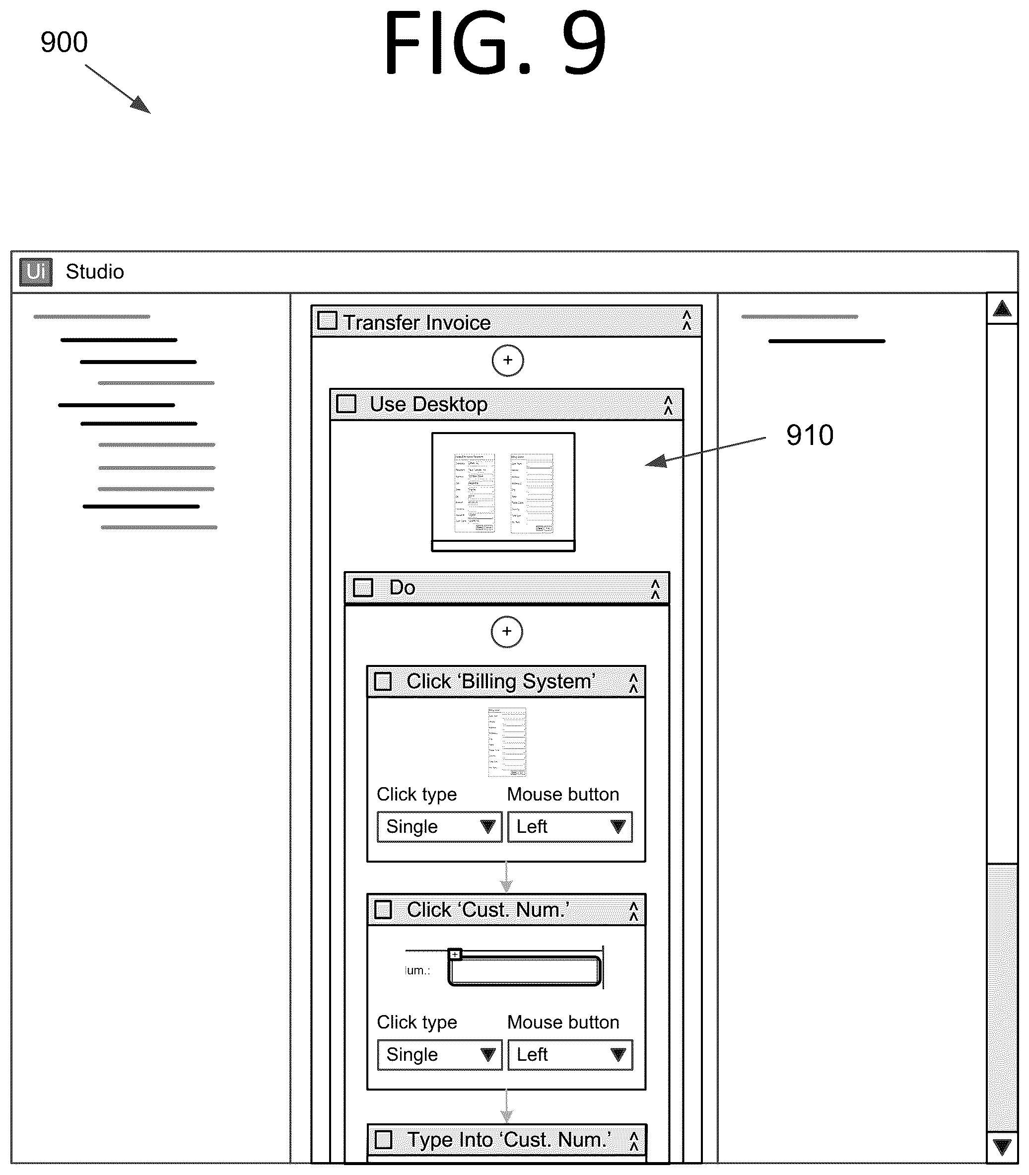 Patent US12314017 Figure 13 – Automatic data transfer between a source and a target using semantic artificial intelligence for robotic process automation