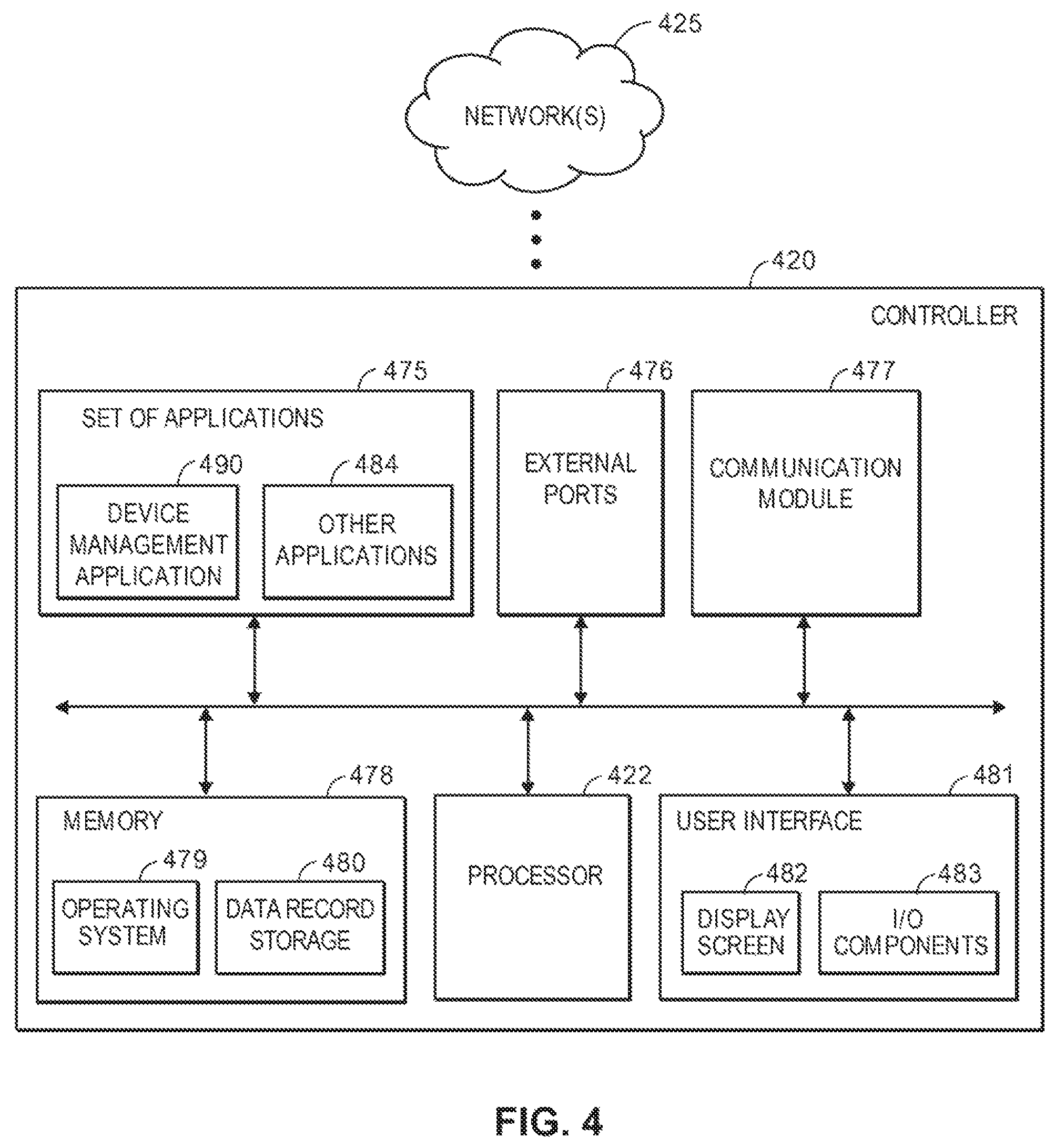 Patent US12314020 Figure 4 – Systems and methods for managing smart devices based upon electrical usage data