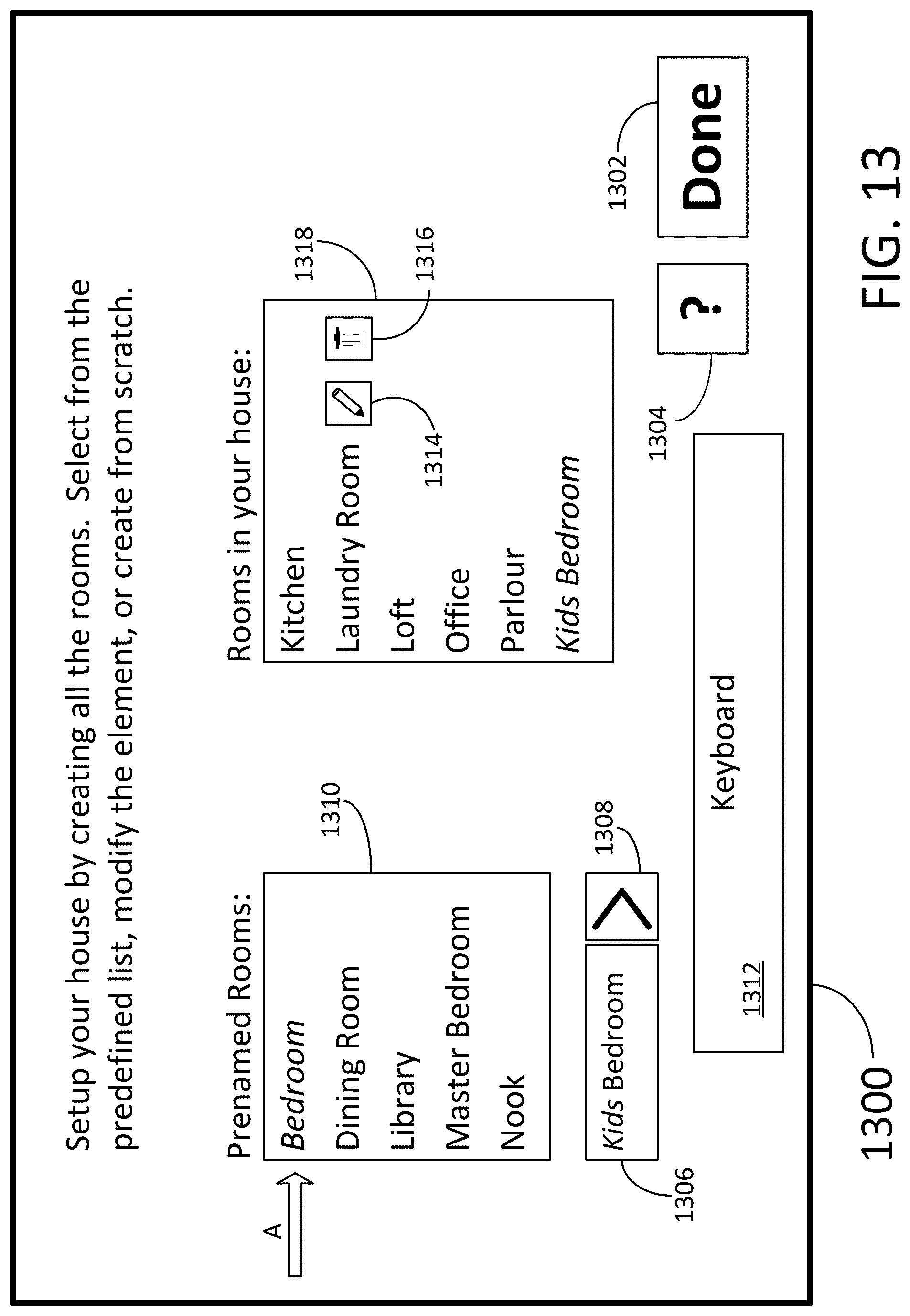 Patent US12314024 Figure 13 – Method for establishing a building automation system including installing a plurality of controllable devices in a plurality of rooms in a building