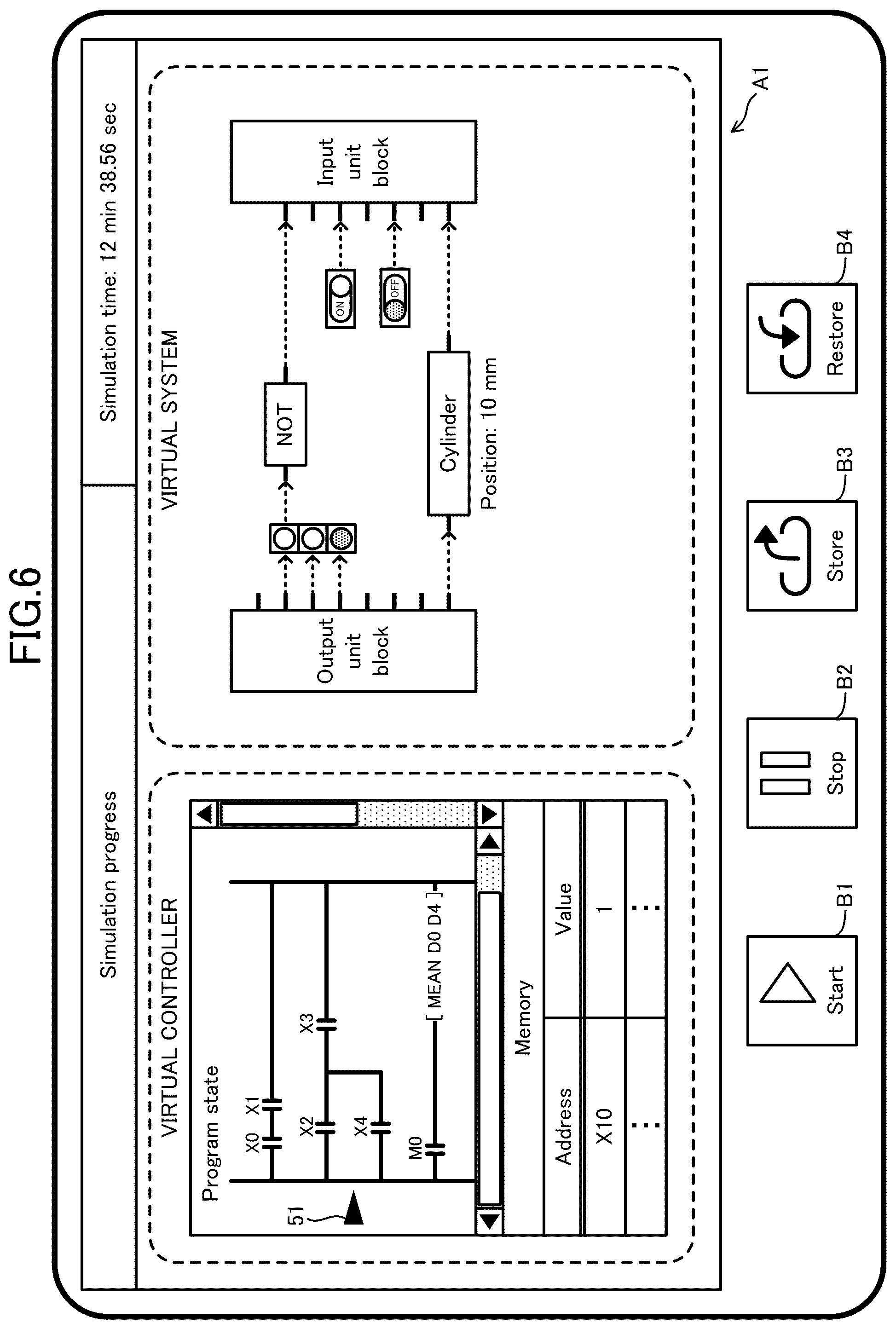 Patent US12314035 Figure 6 – Recording medium, simulation method, and simulation device