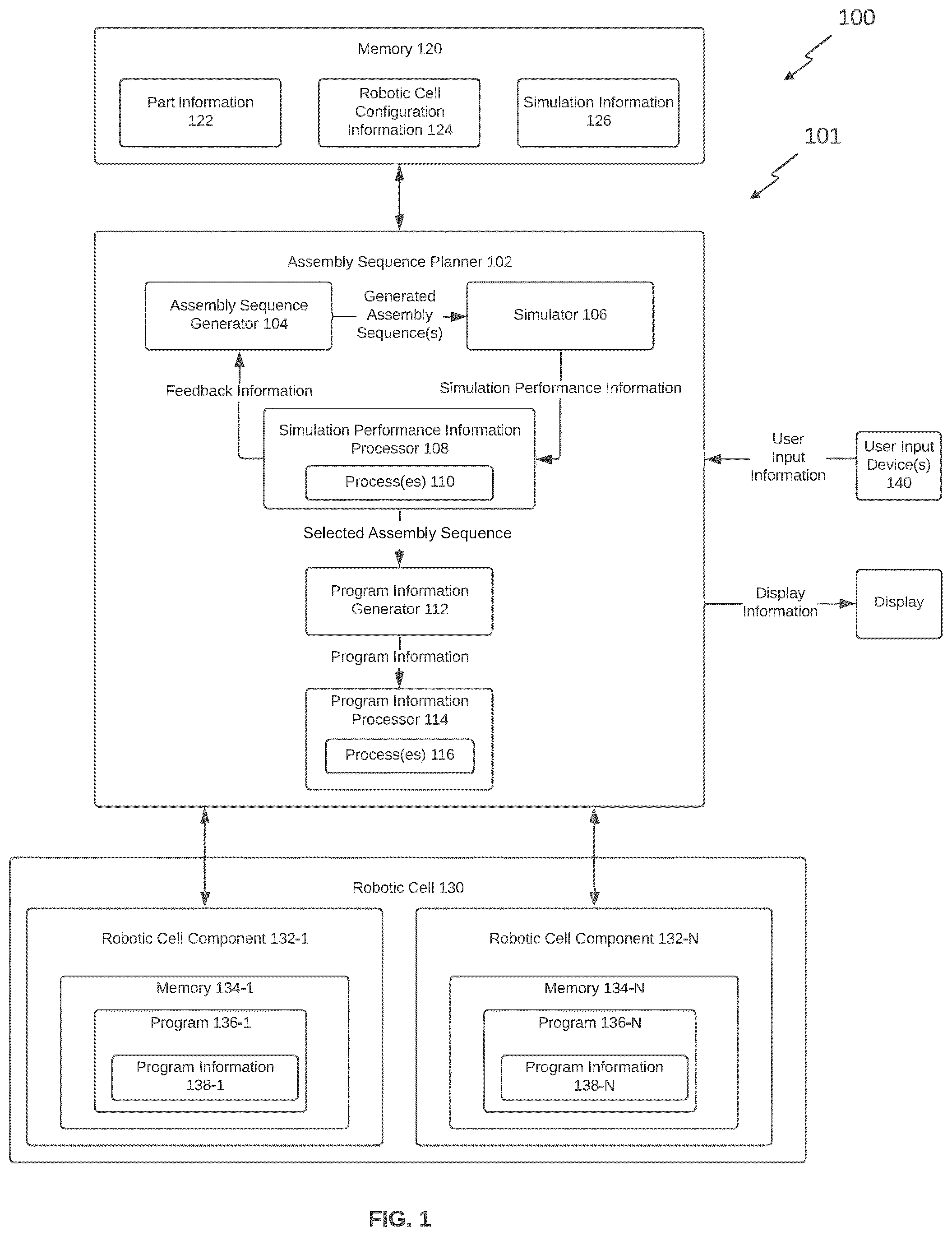 Patent US12314036 Figure 1 – Assembly sequence generation