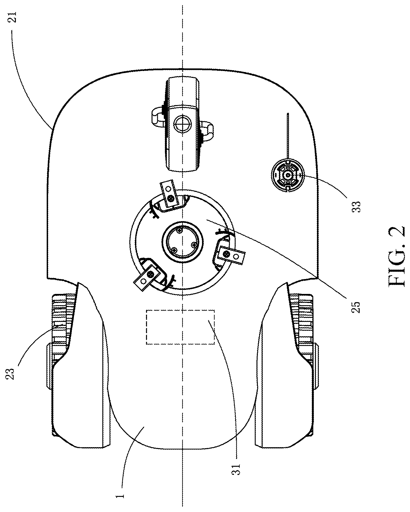Patent US12314049 Figure 2 – Self-moving device and automatic working system thereof
