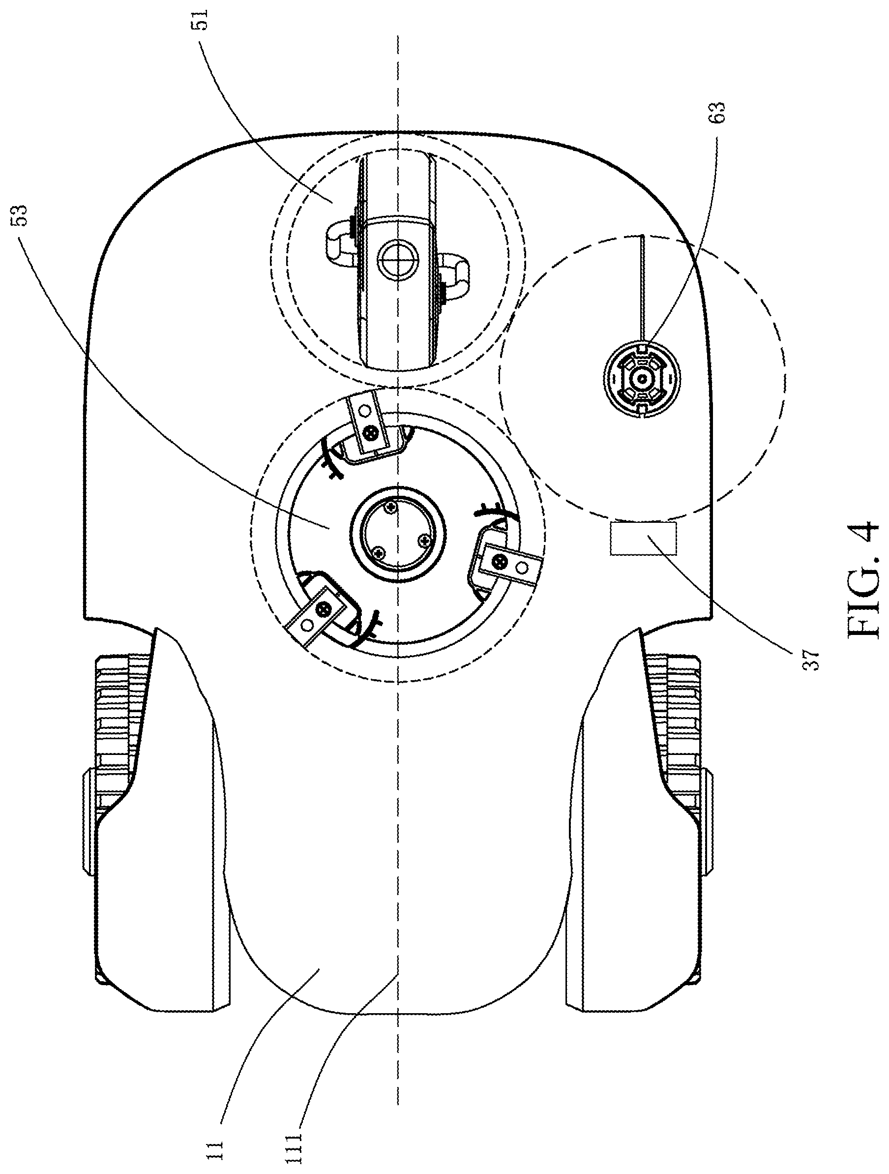 Patent US12314049 Figure 4 – Self-moving device and automatic working system thereof