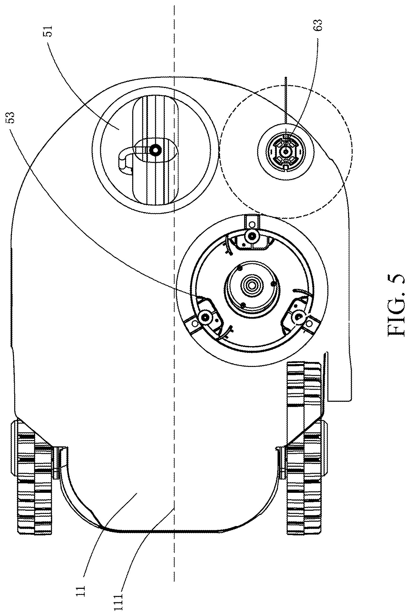 Patent US12314049 Figure 5 – Self-moving device and automatic working system thereof