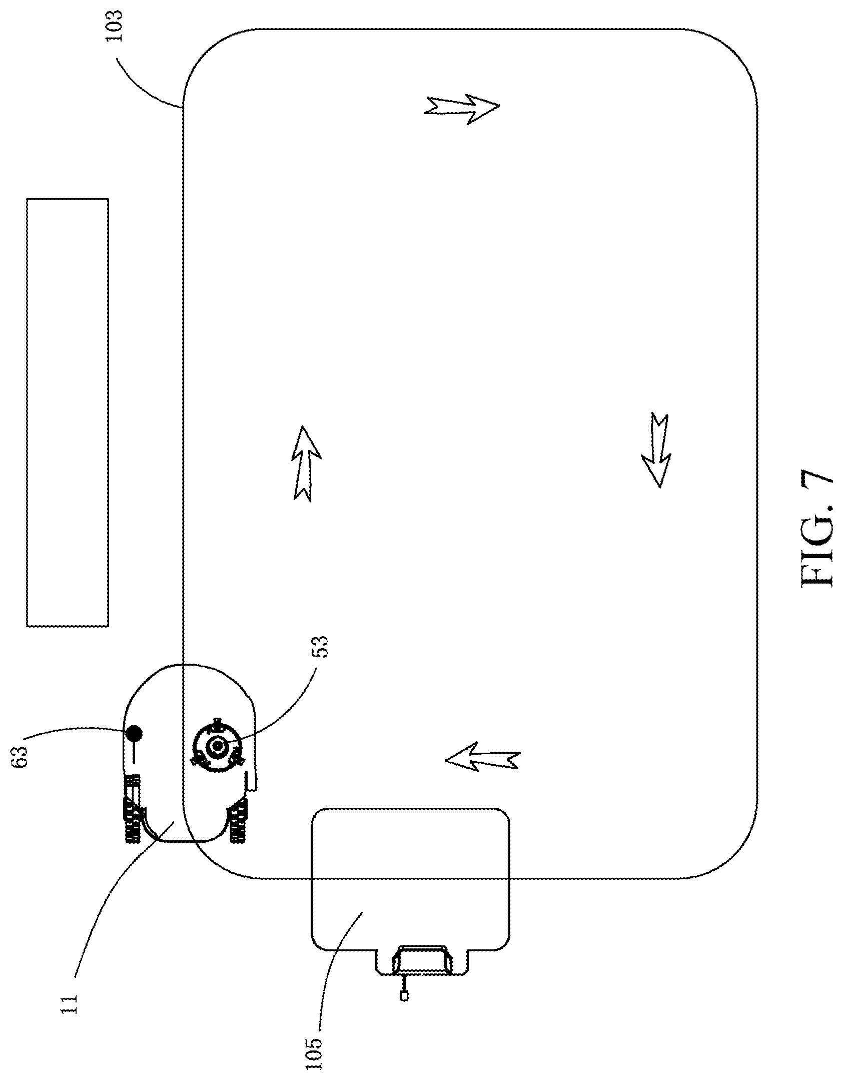 Patent US12314049 Figure 7 – Self-moving device and automatic working system thereof