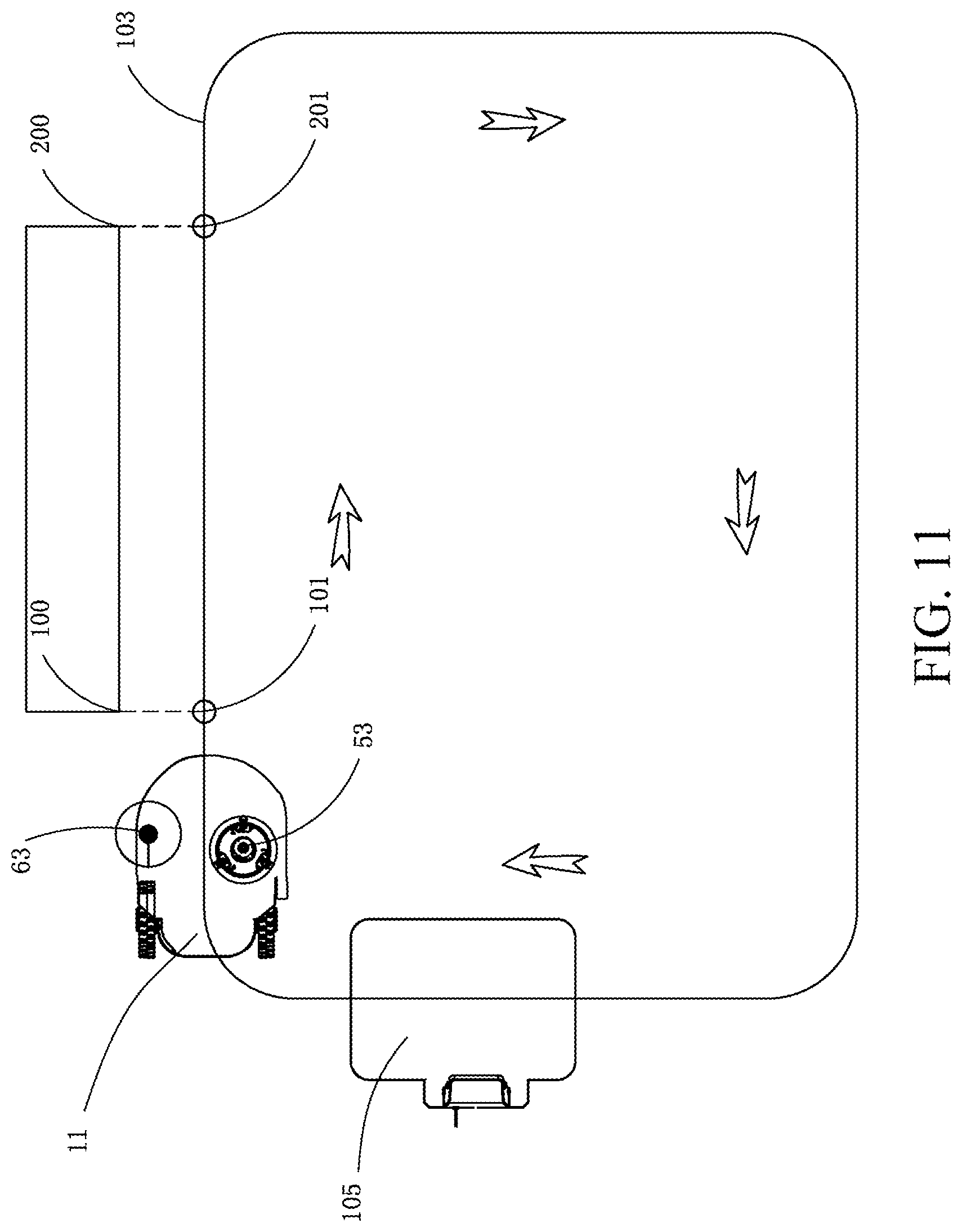 Patent US12314049 Figure 11 – Self-moving device and automatic working system thereof