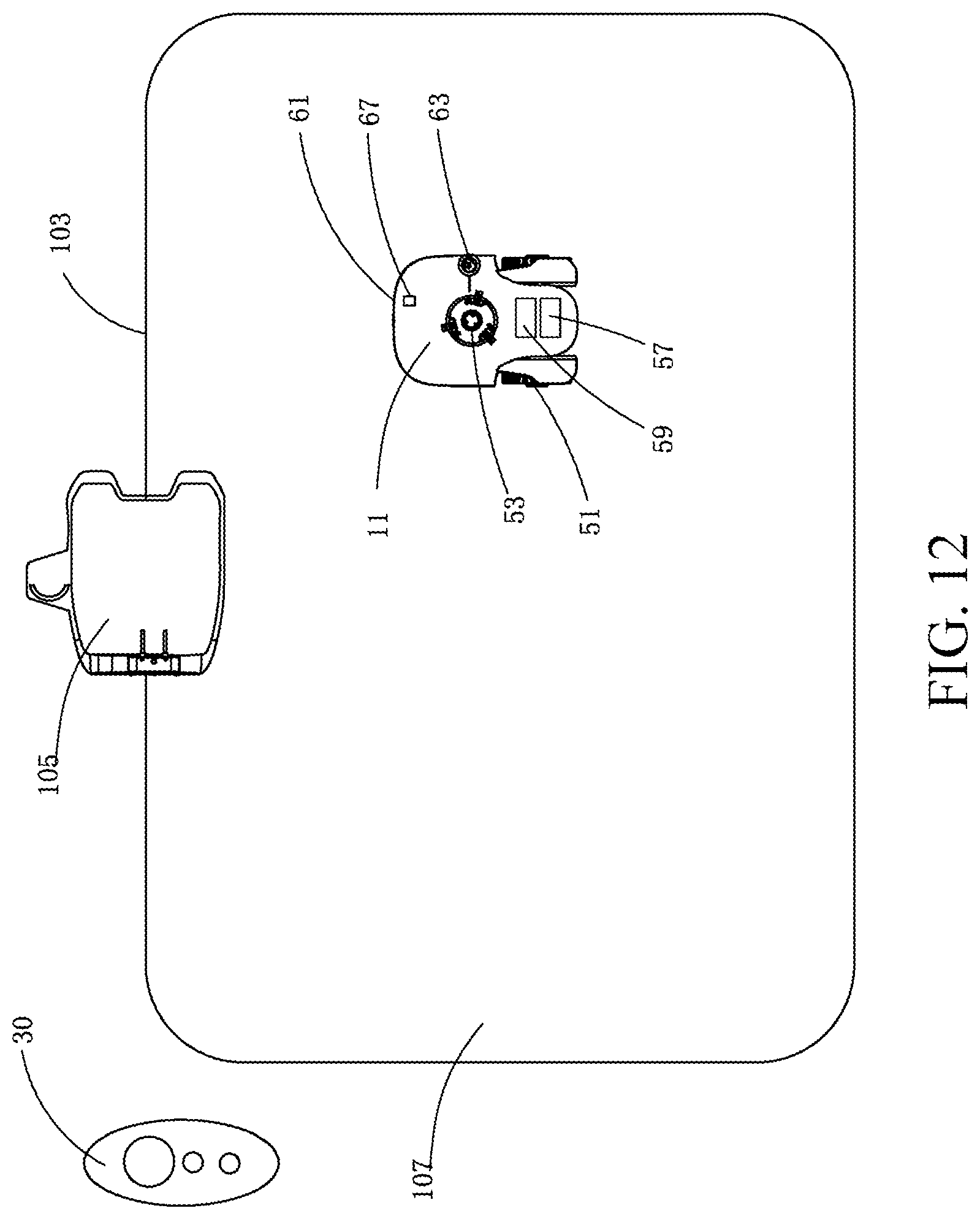Patent US12314049 Figure 12 – Self-moving device and automatic working system thereof
