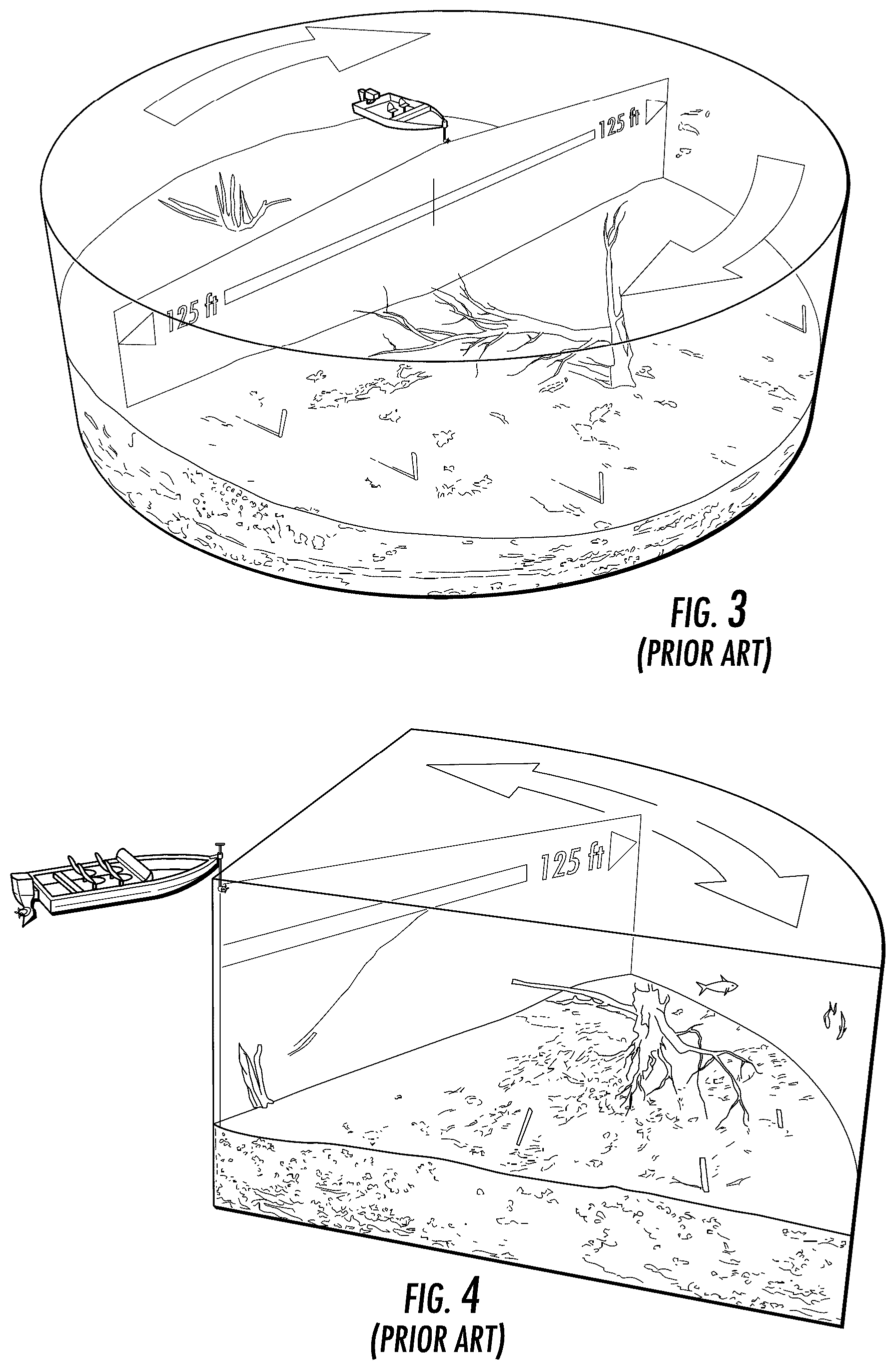 Patent US12314050 Figure 2 – System and method for maintaining sonar imaging of a structure regardless of boat orientation