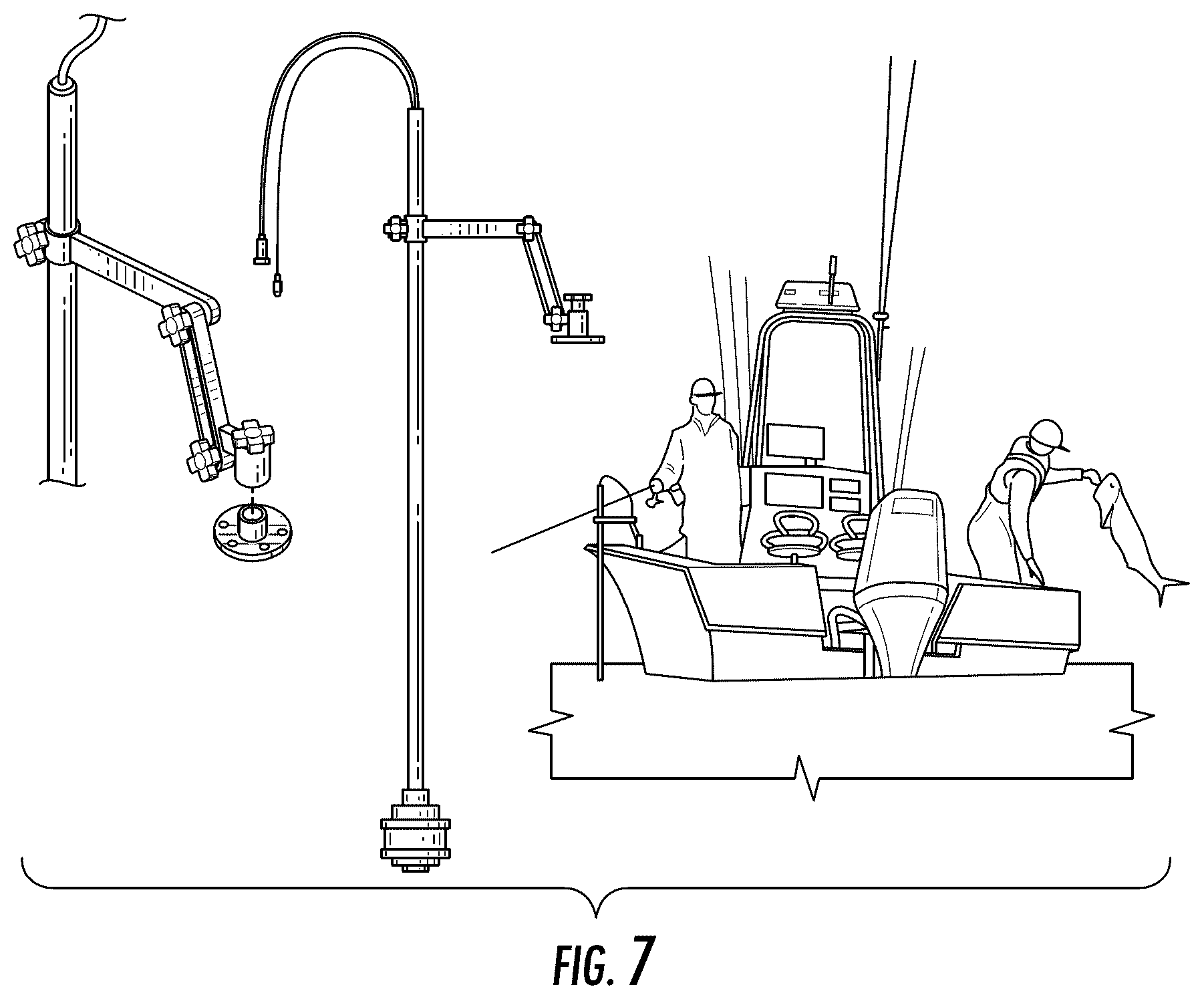 Patent US12314050 Figure 4 – System and method for maintaining sonar imaging of a structure regardless of boat orientation