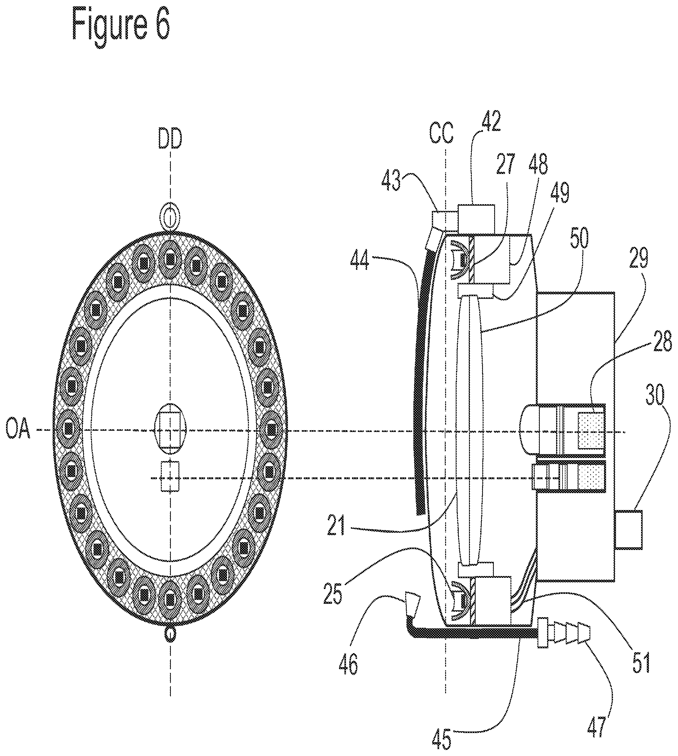 Patent US12314054 Figure 6 – Flash LADAR collision avoidance system