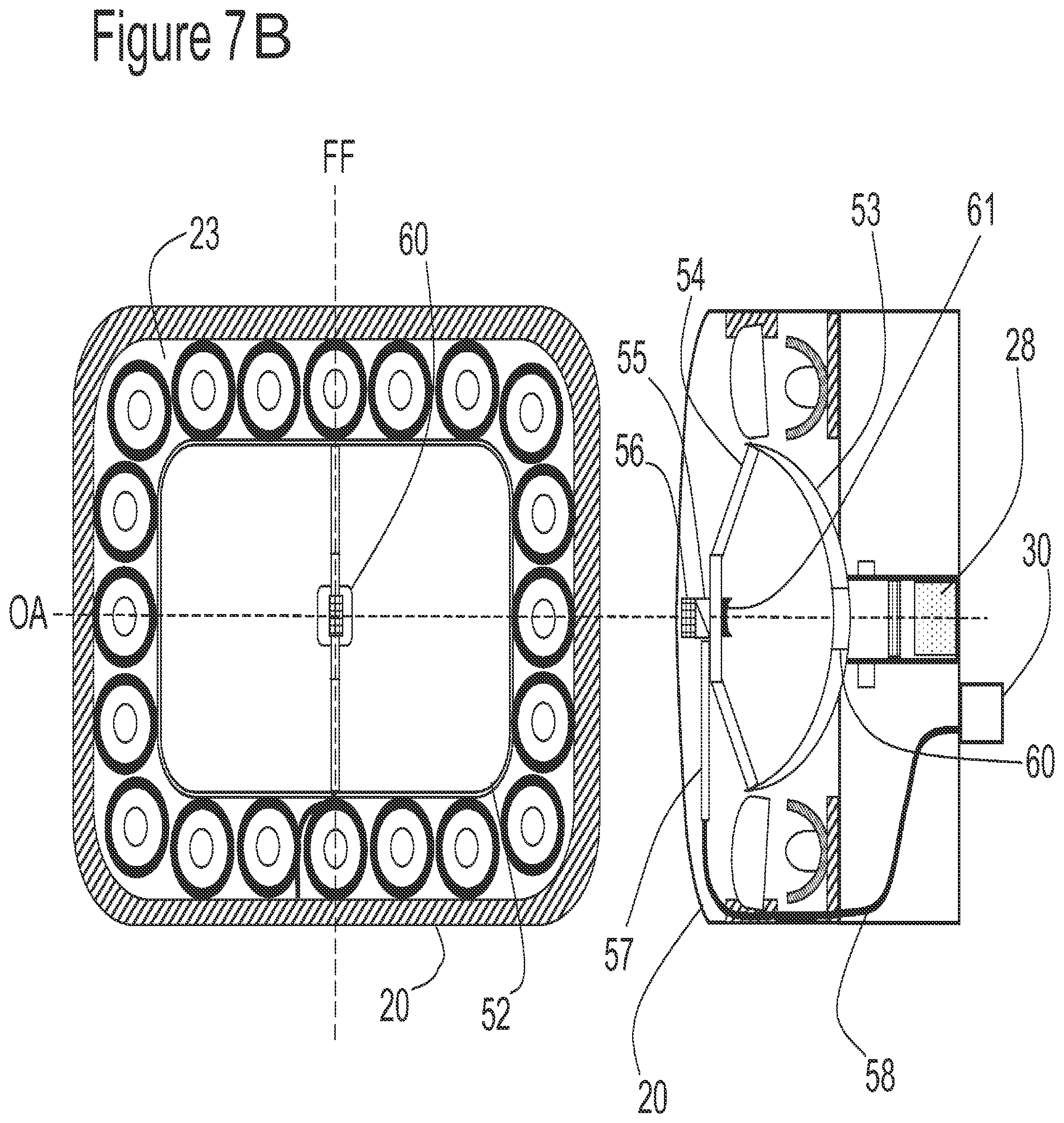 Patent US12314054 Figure 8 – Flash LADAR collision avoidance system