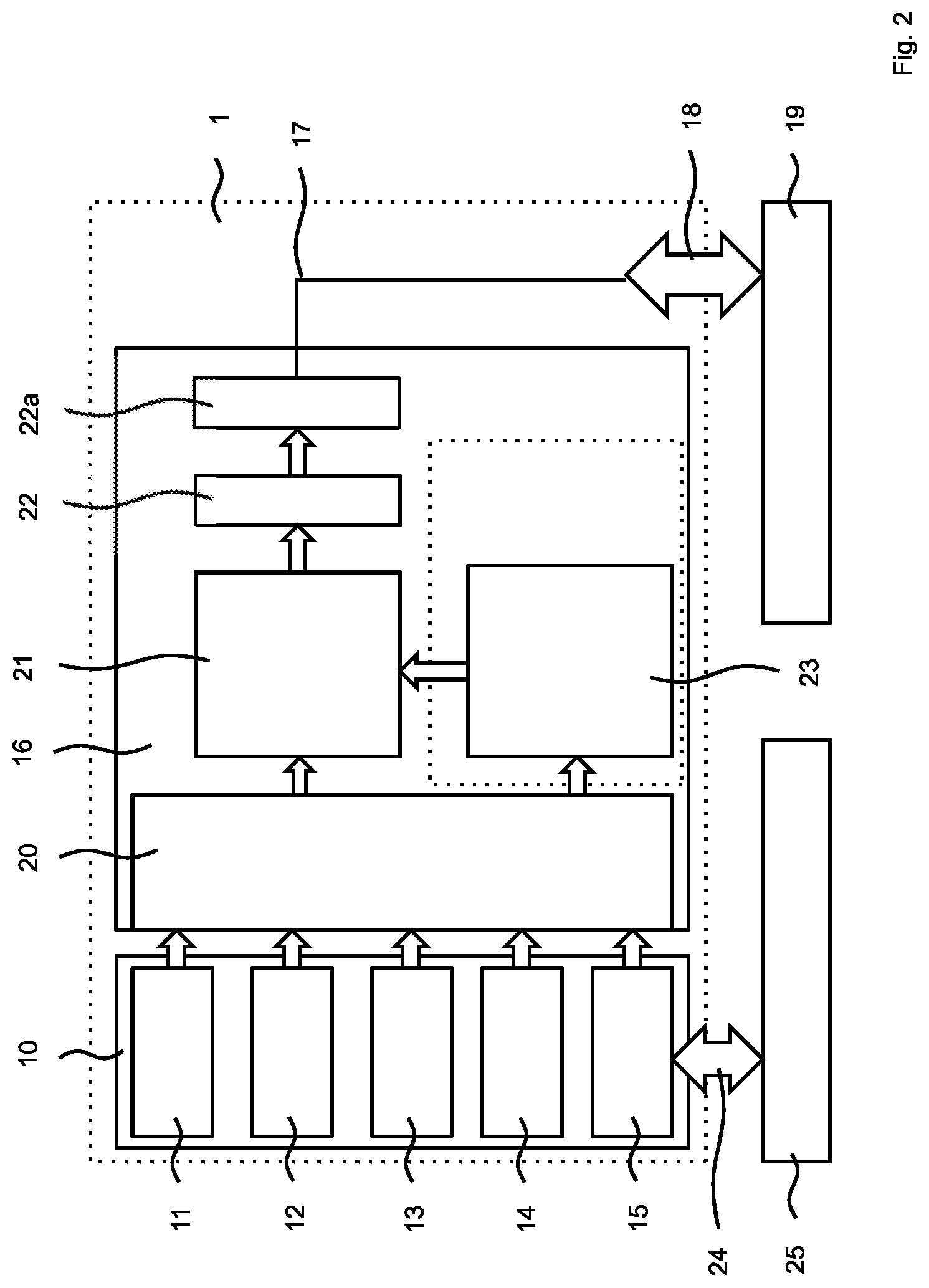 Patent US12314056 Figure 2 – Control and navigation device for an autonomously moving system and autonomously moving system