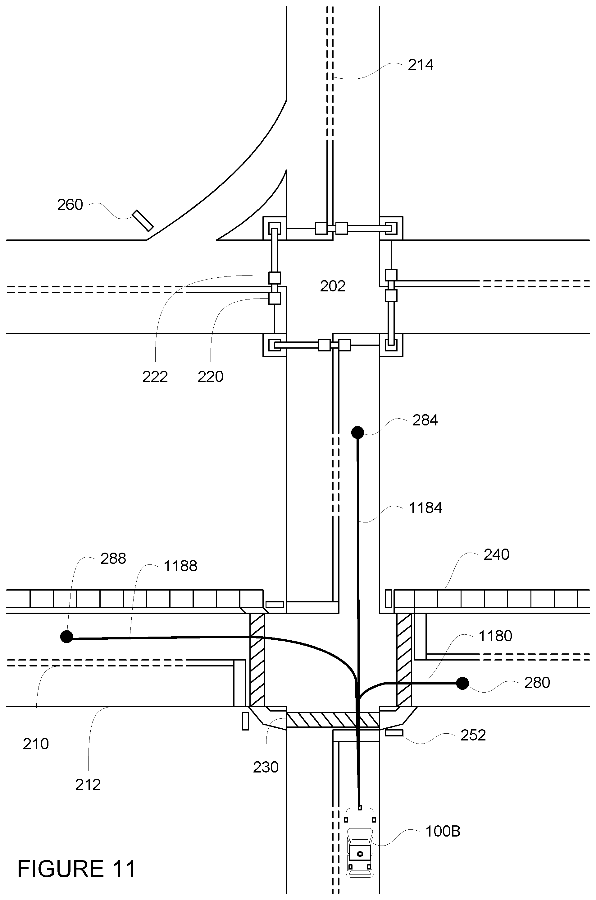 Patent US12314058 Figure 12 – Targeted driving for autonomous vehicles