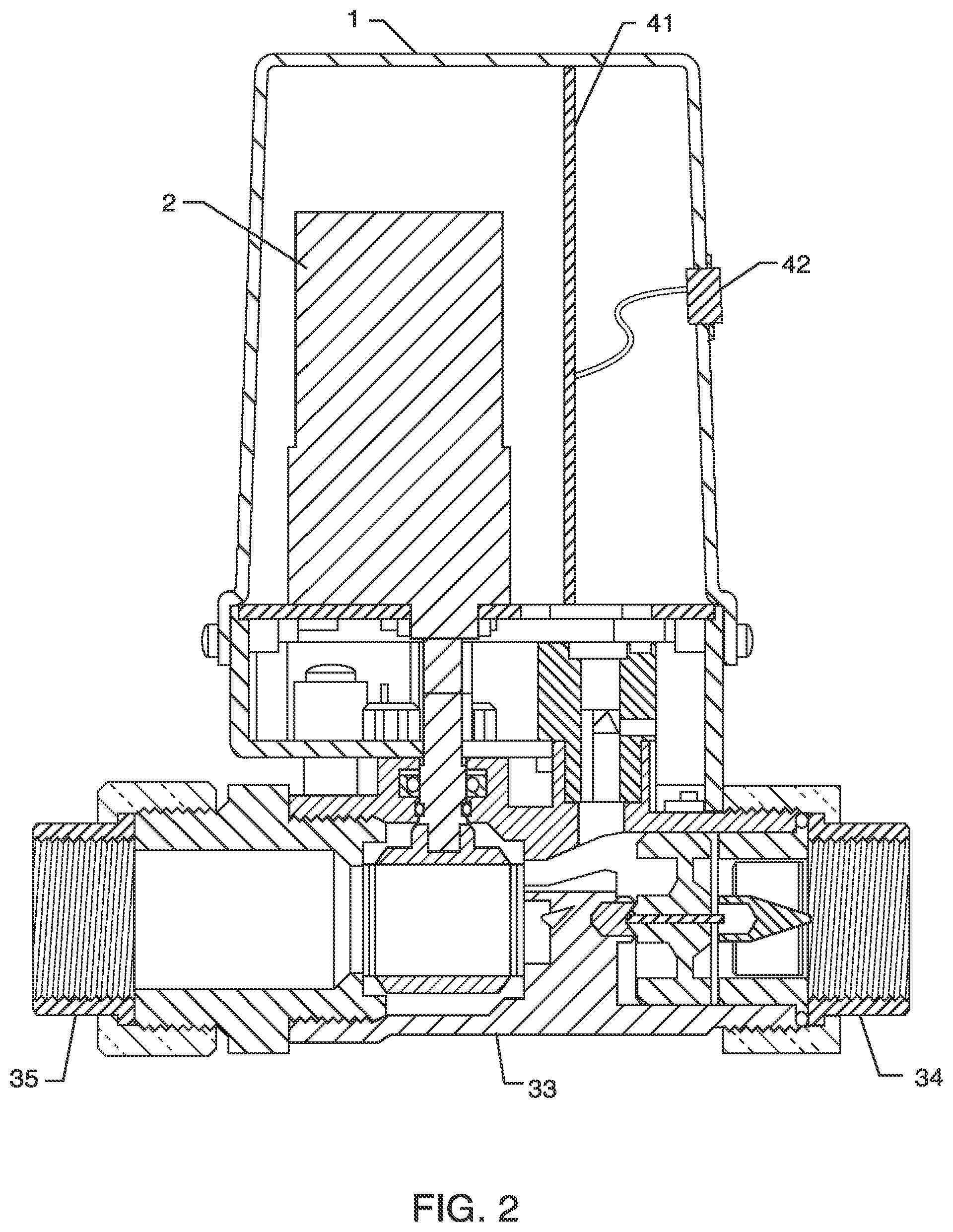 Patent US12314063 Figure 2 – Fluid monitoring and control system