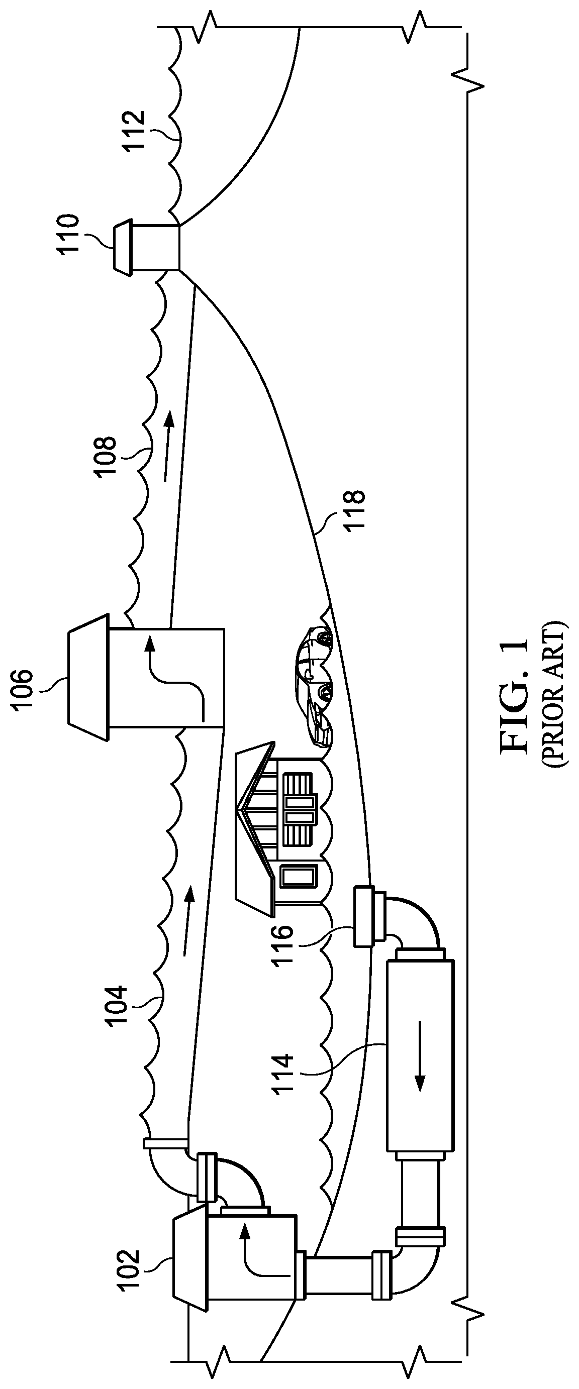 Patent US12314068 Figure 1 – System and method for floodwater redistribution
