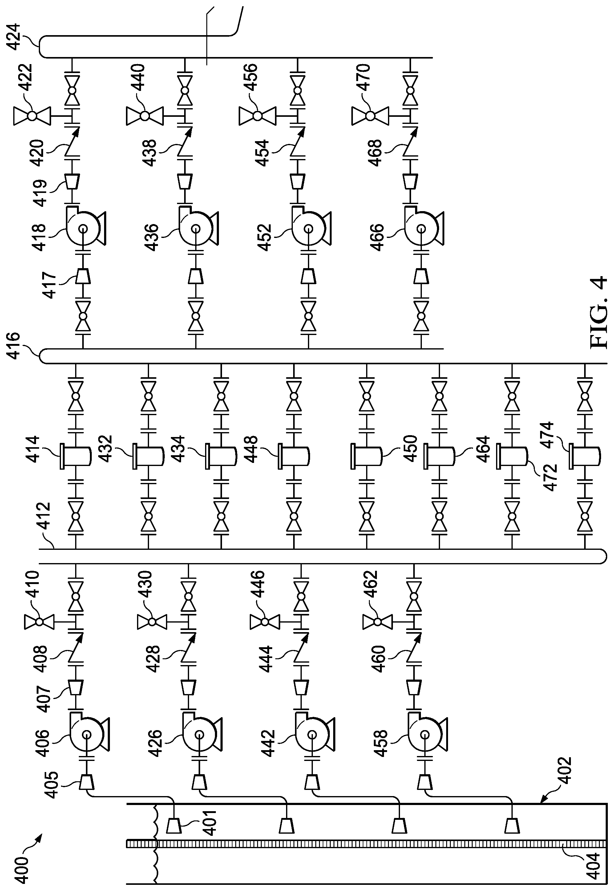 Patent US12314068 Figure 4 – System and method for floodwater redistribution