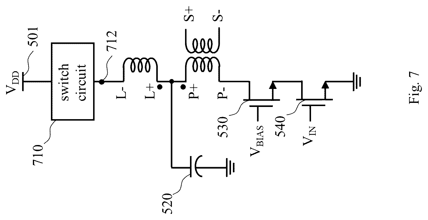 Patent US12314070 Figure 7 – Circuit layout for improving power supply rejection ratio