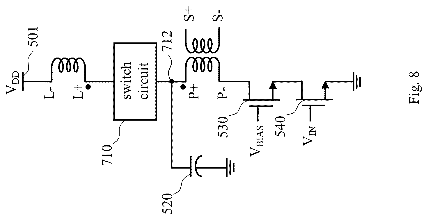 Patent US12314070 Figure 8 – Circuit layout for improving power supply rejection ratio