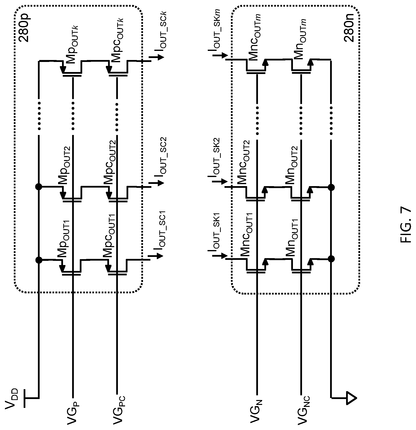 Patent US12314073 Figure 11 – Low voltage cascode current mirror