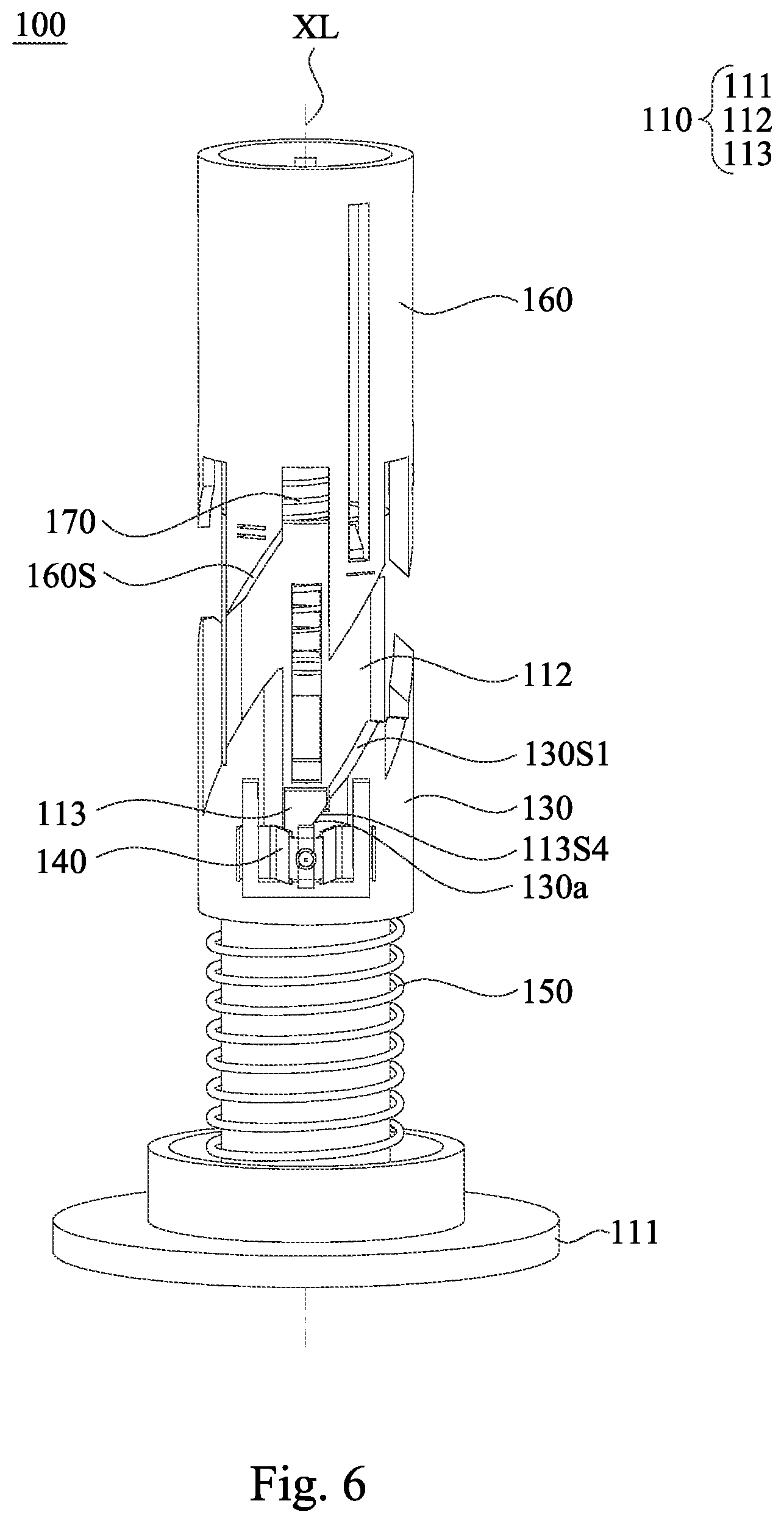 Patent US12314075 Figure 6 – Knob structure