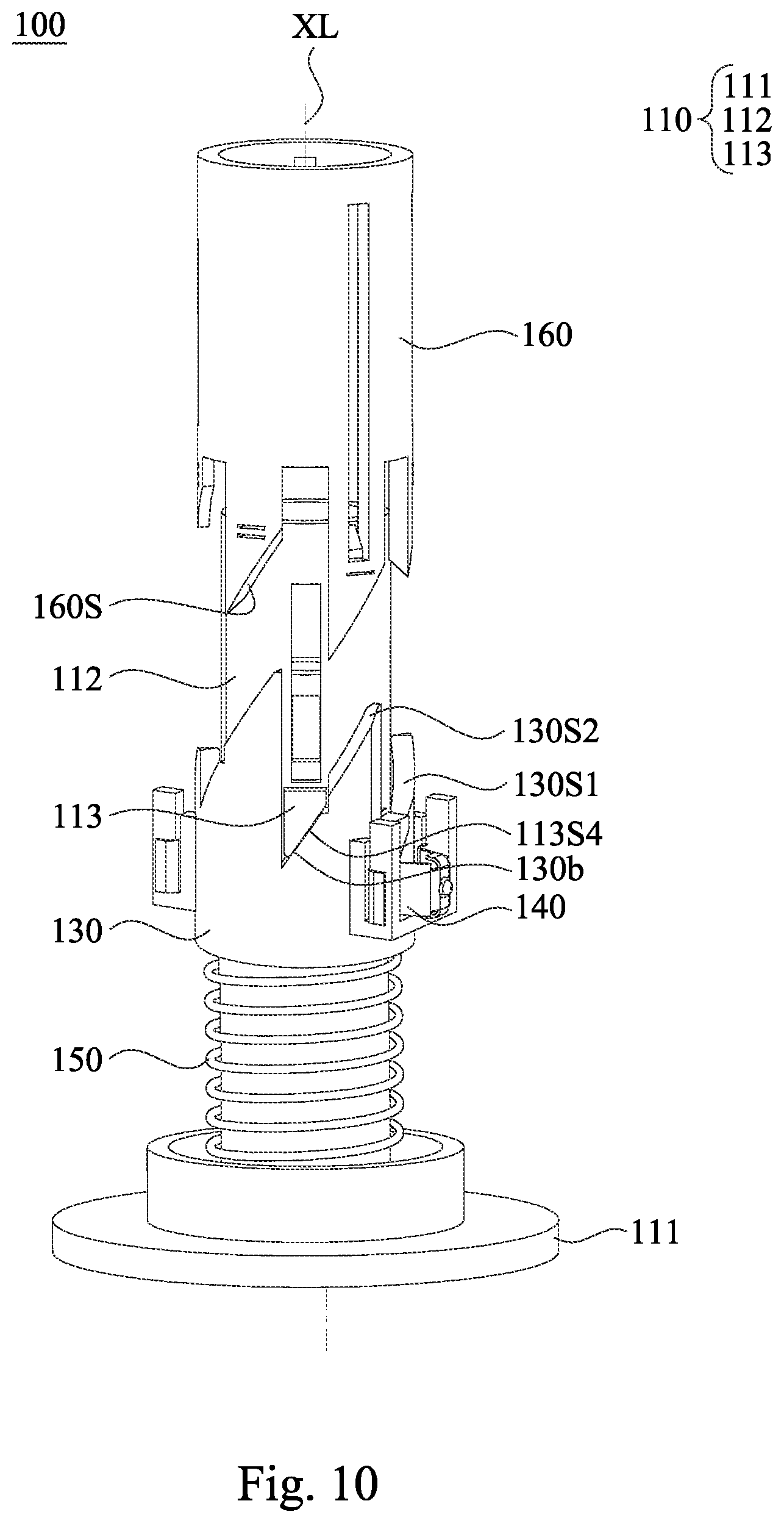 Patent US12314075 Figure 10 – Knob structure