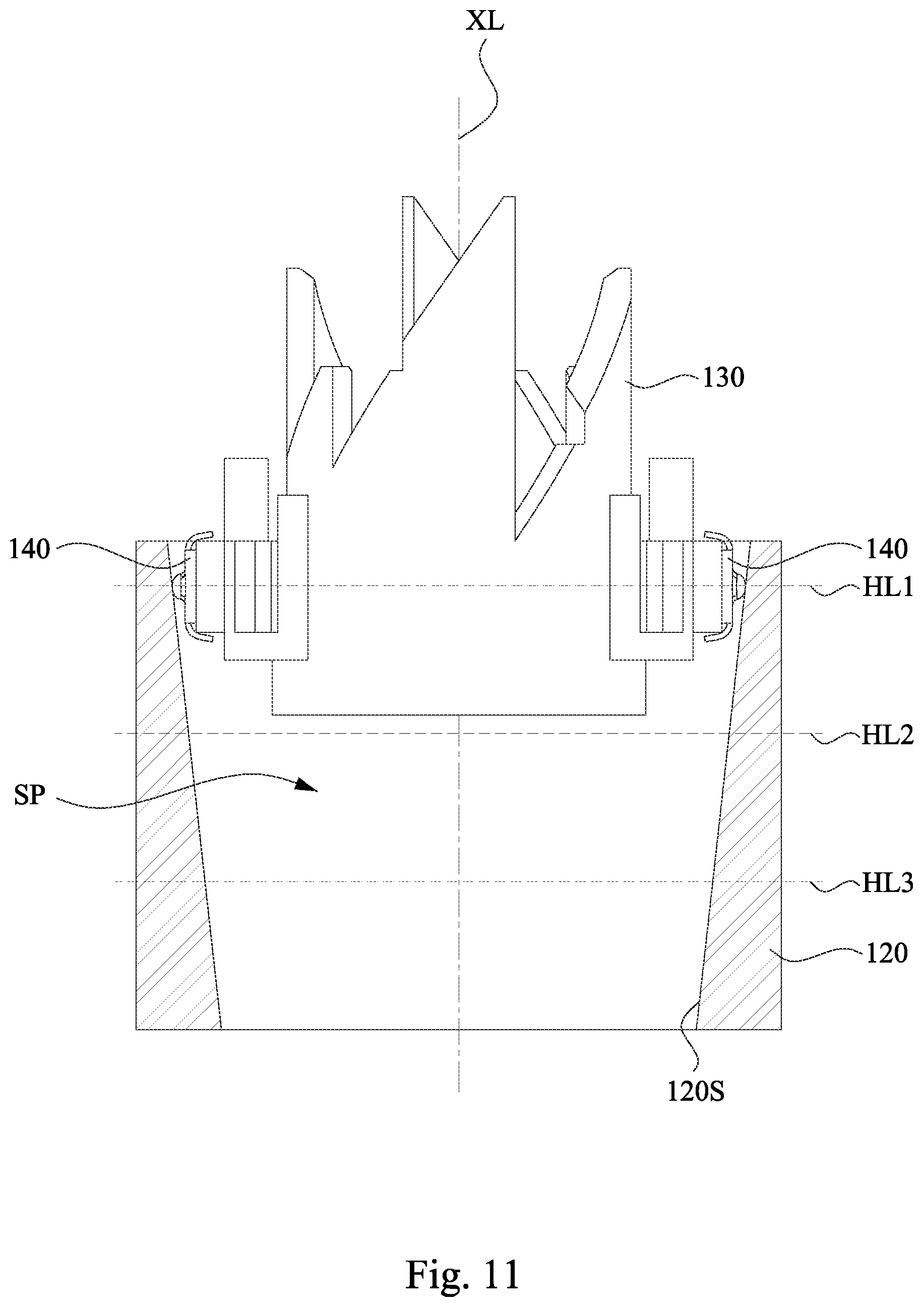 Patent US12314075 Figure 11 – Knob structure