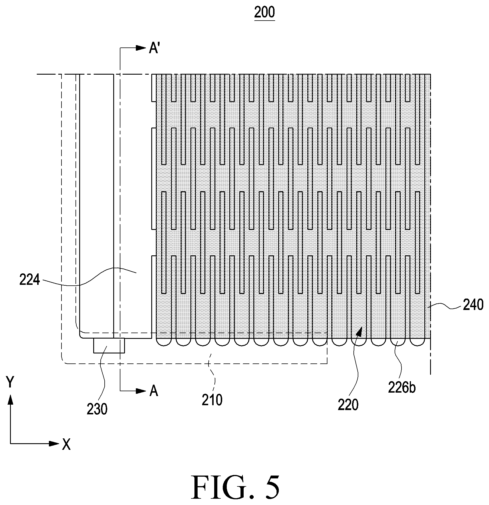 Patent US12314080 Figure 5 – Electronic device comprising support member