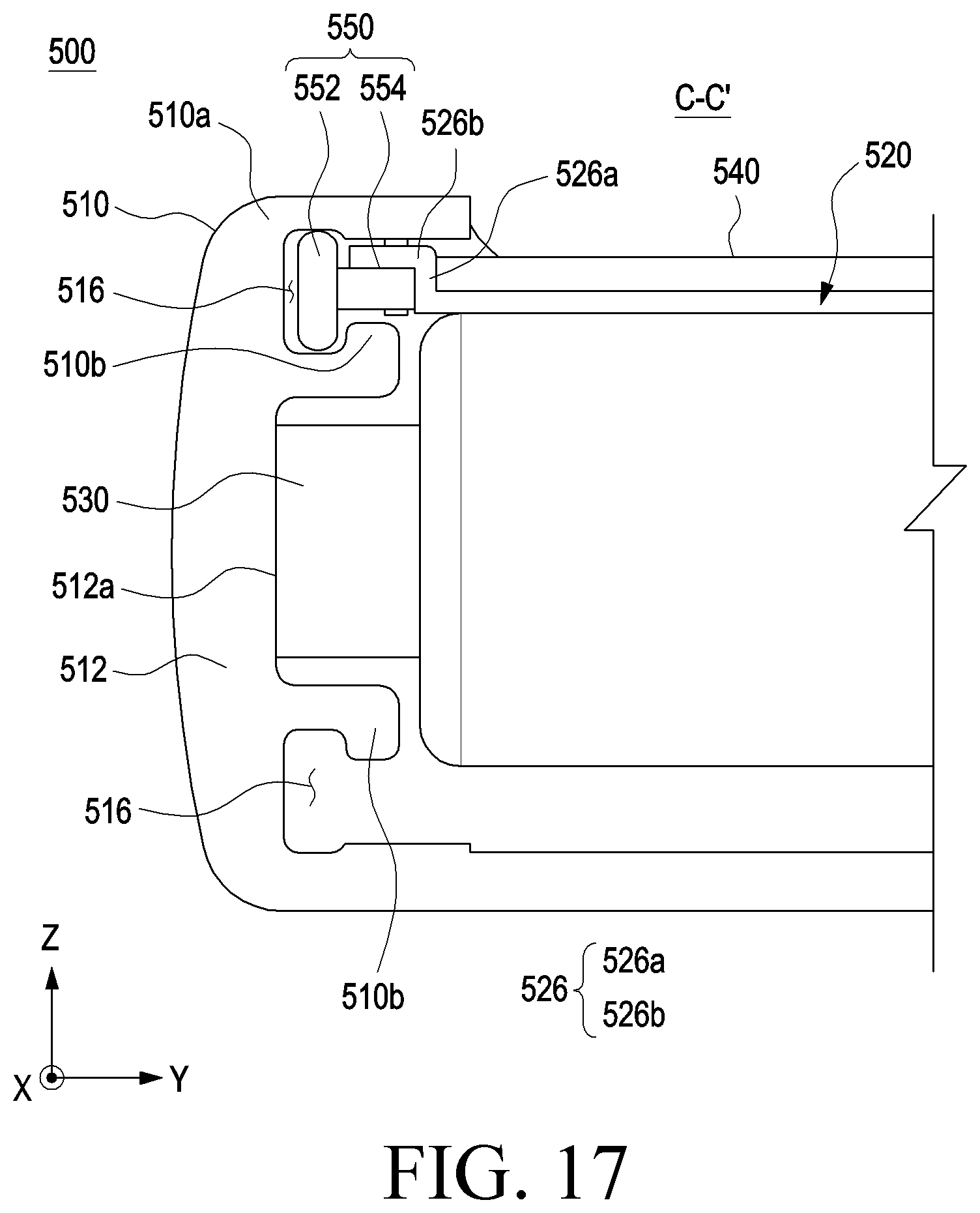 Patent US12314080 Figure 20 – Electronic device comprising support member