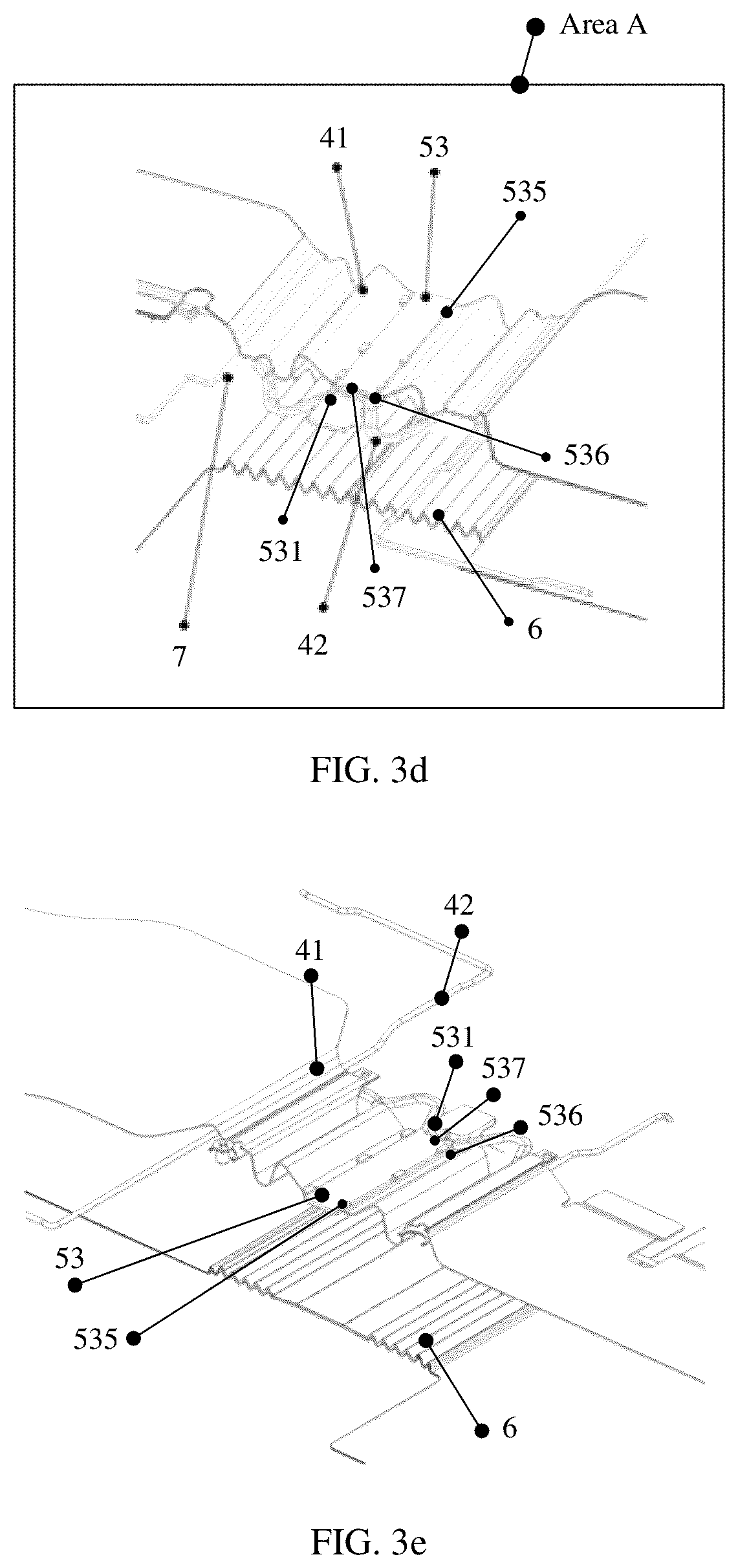 Patent US12314082 Figure 5 – Foldable terminal device including at least three housings coupled by rotating shafts
