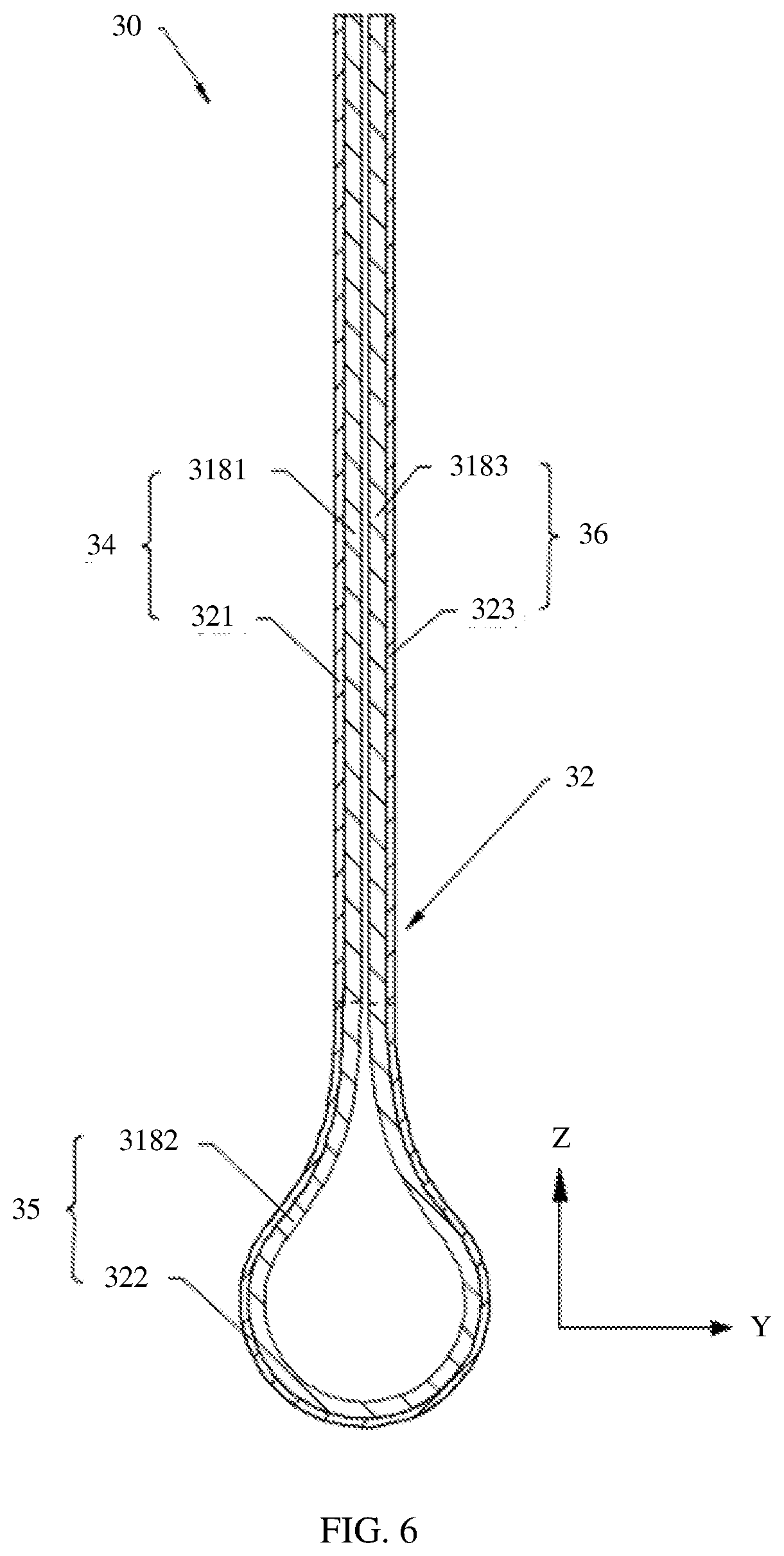 Patent US12314084 Figure 5 – Display module with a bendable region and non-bendable region, and electronic device