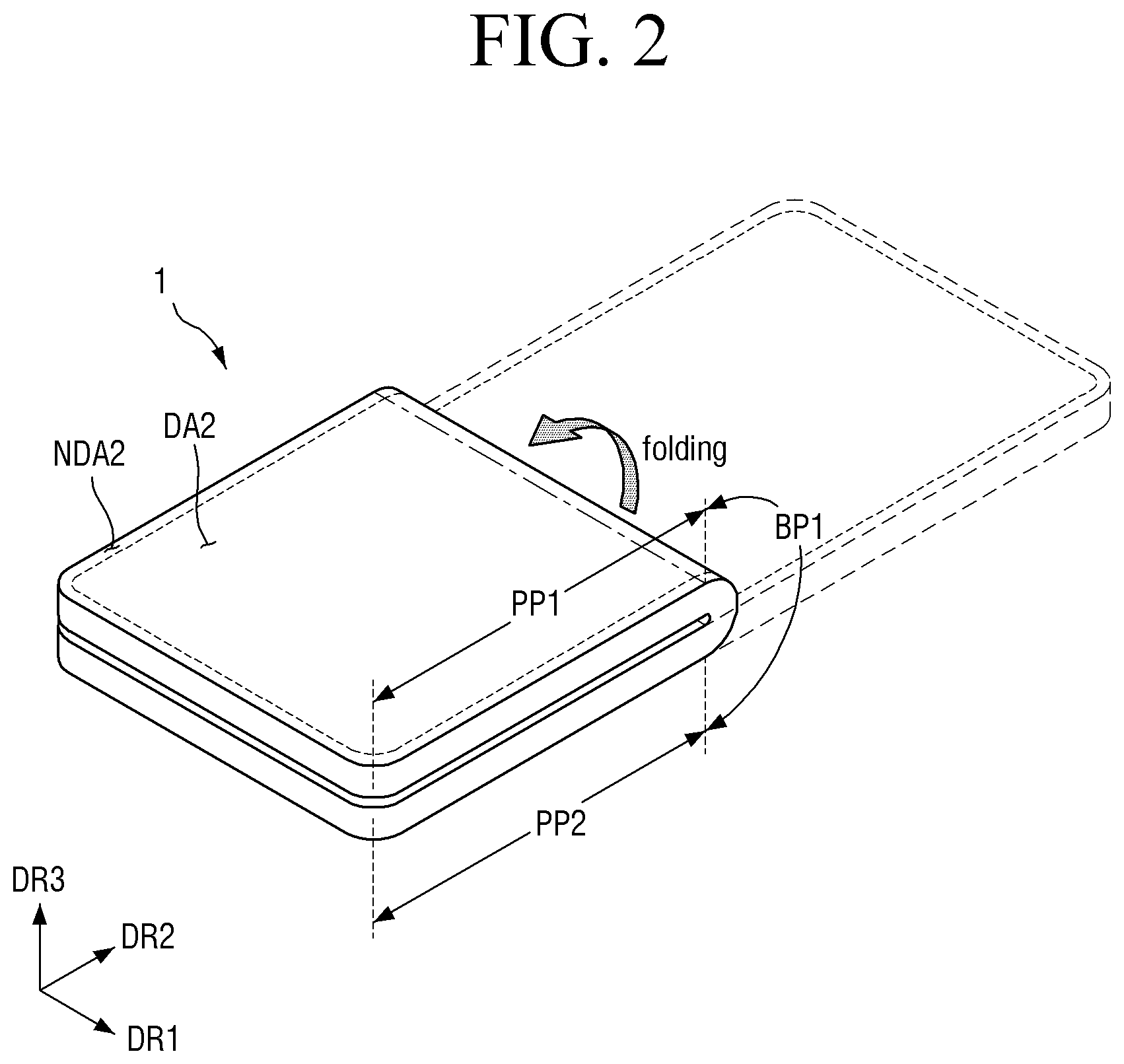 Patent US12314085 Figure 2 – Display device