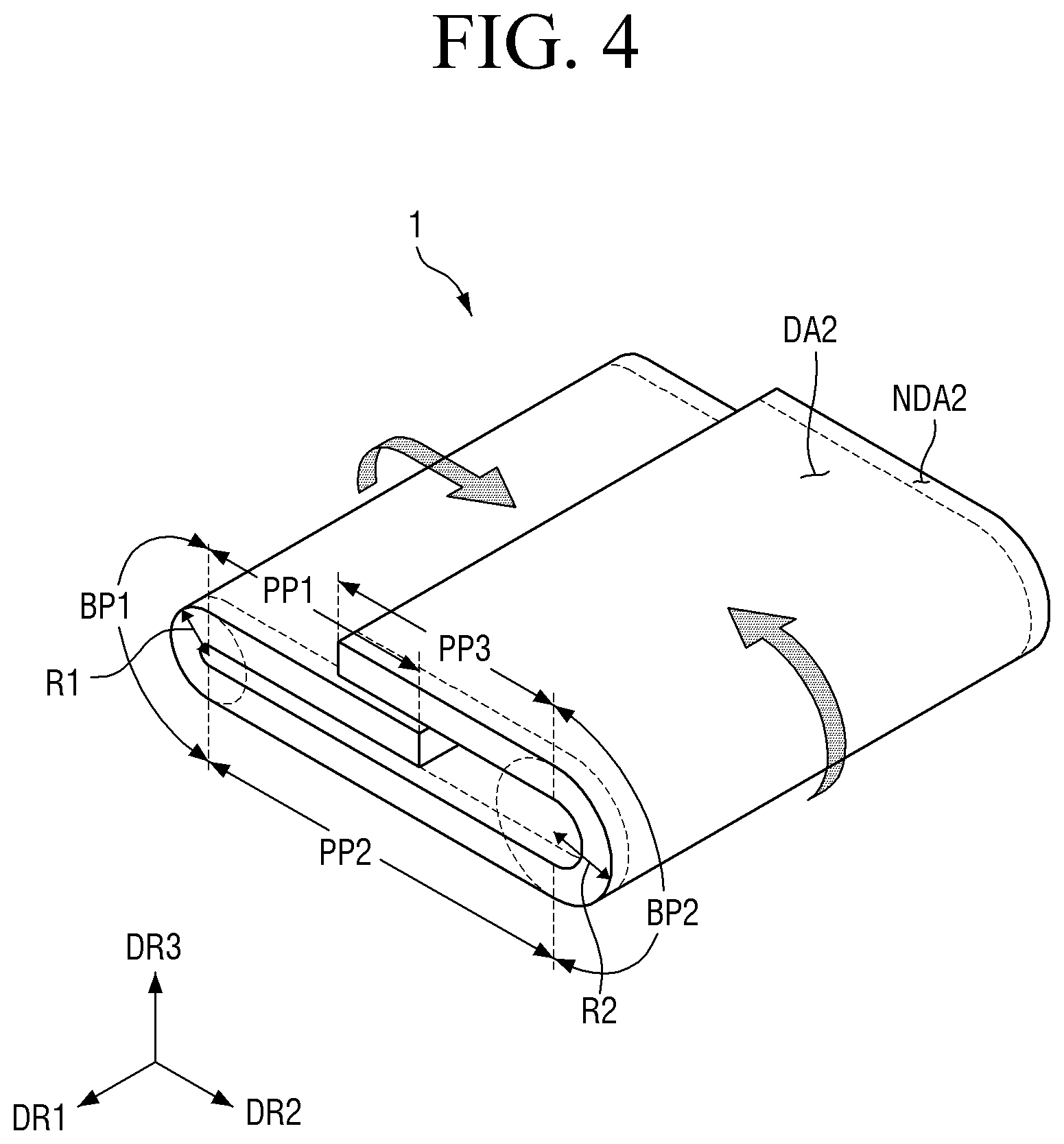 Patent US12314085 Figure 4 – Display device