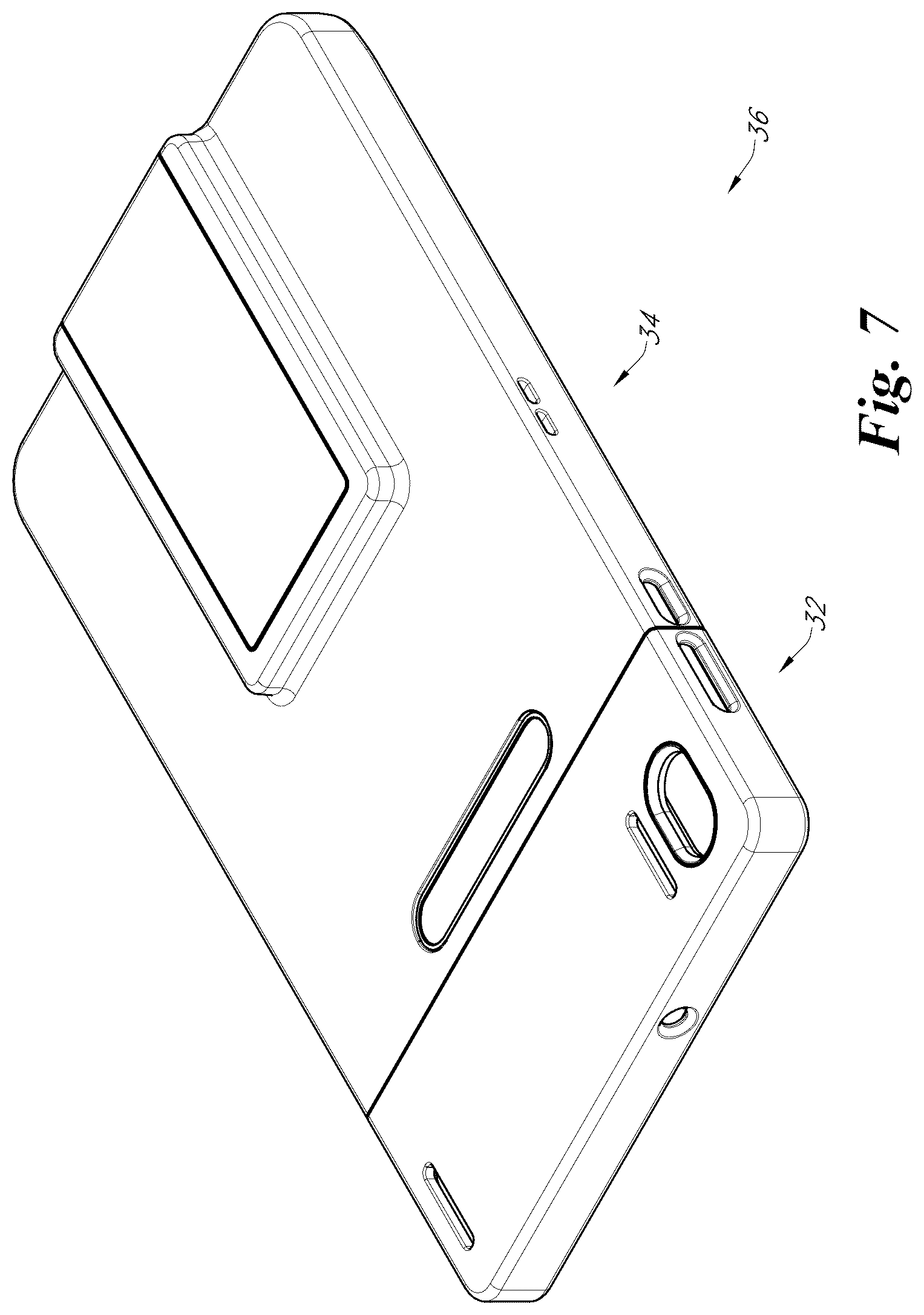 Patent US12314086 Figure 7 – Portable electronic device case accessory system