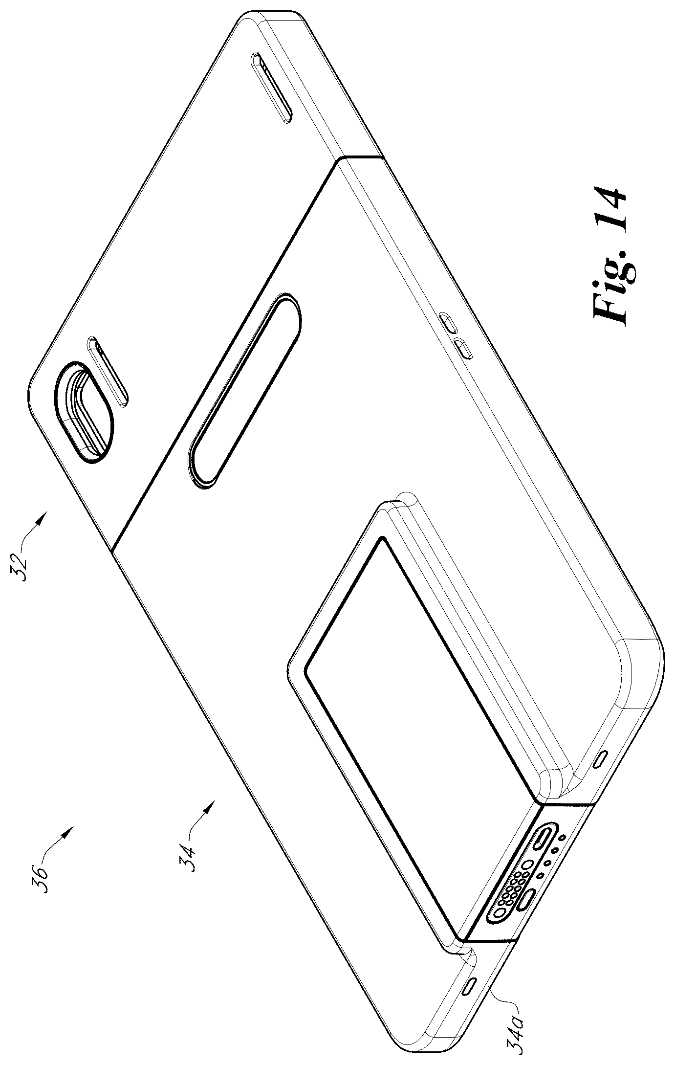 Patent US12314086 Figure 14 – Portable electronic device case accessory system