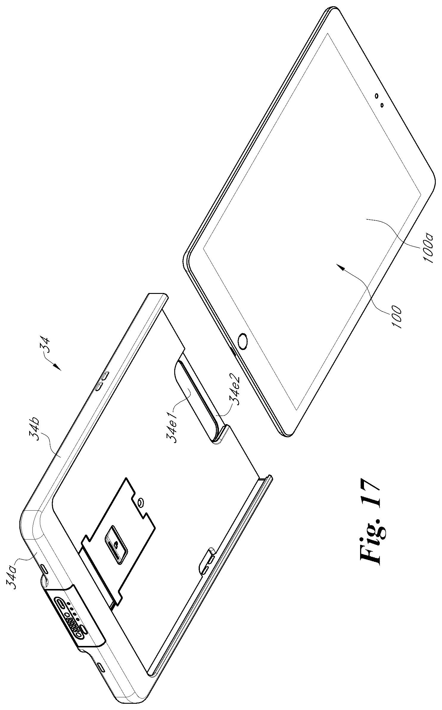 Patent US12314086 Figure 17 – Portable electronic device case accessory system