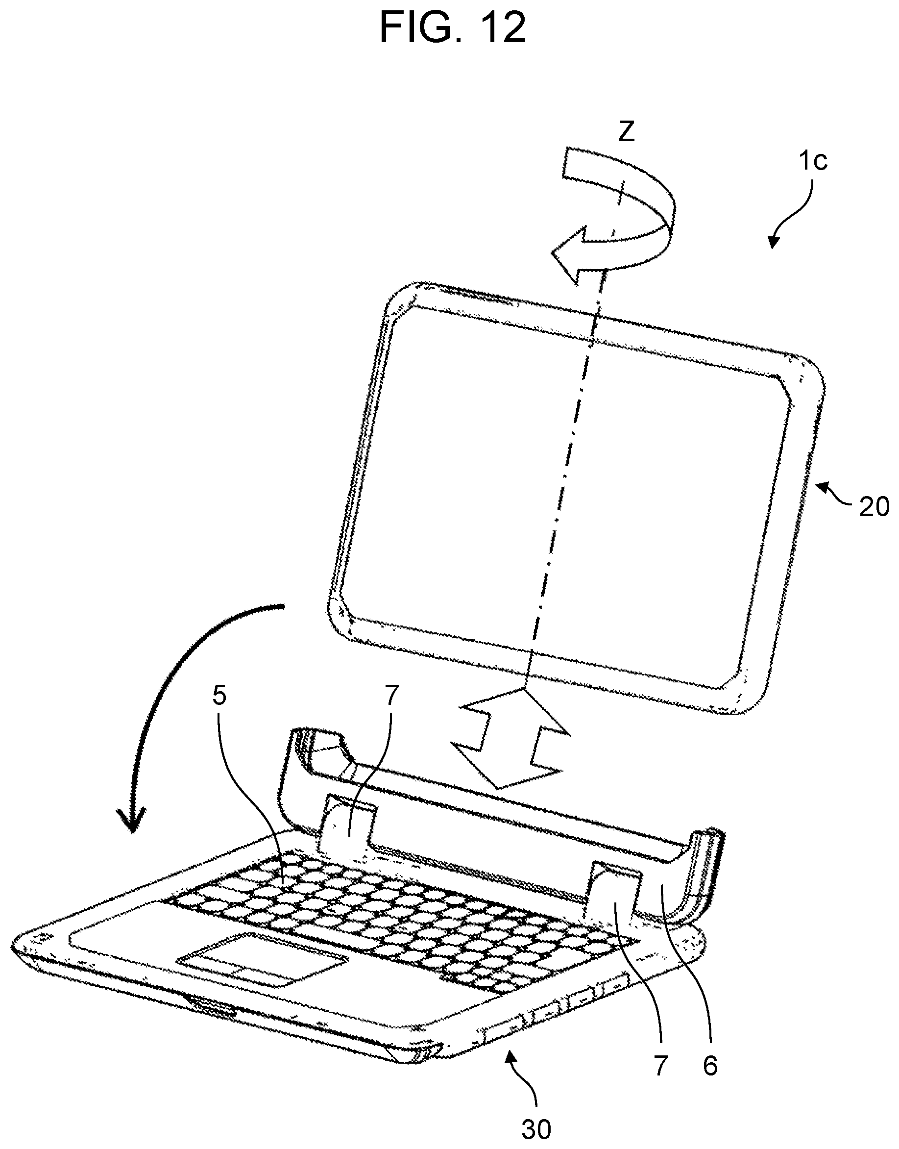 Patent US12314087 Figure 12 – Electronic device