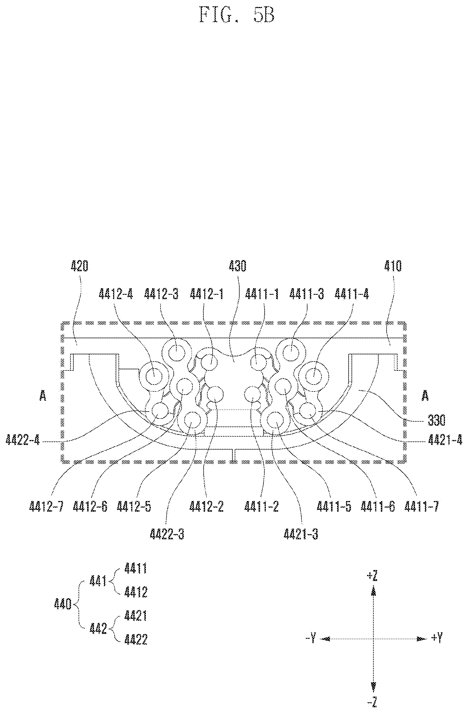 Patent US12314088 Figure 9 – Hinge apparatus and electronic device including the same