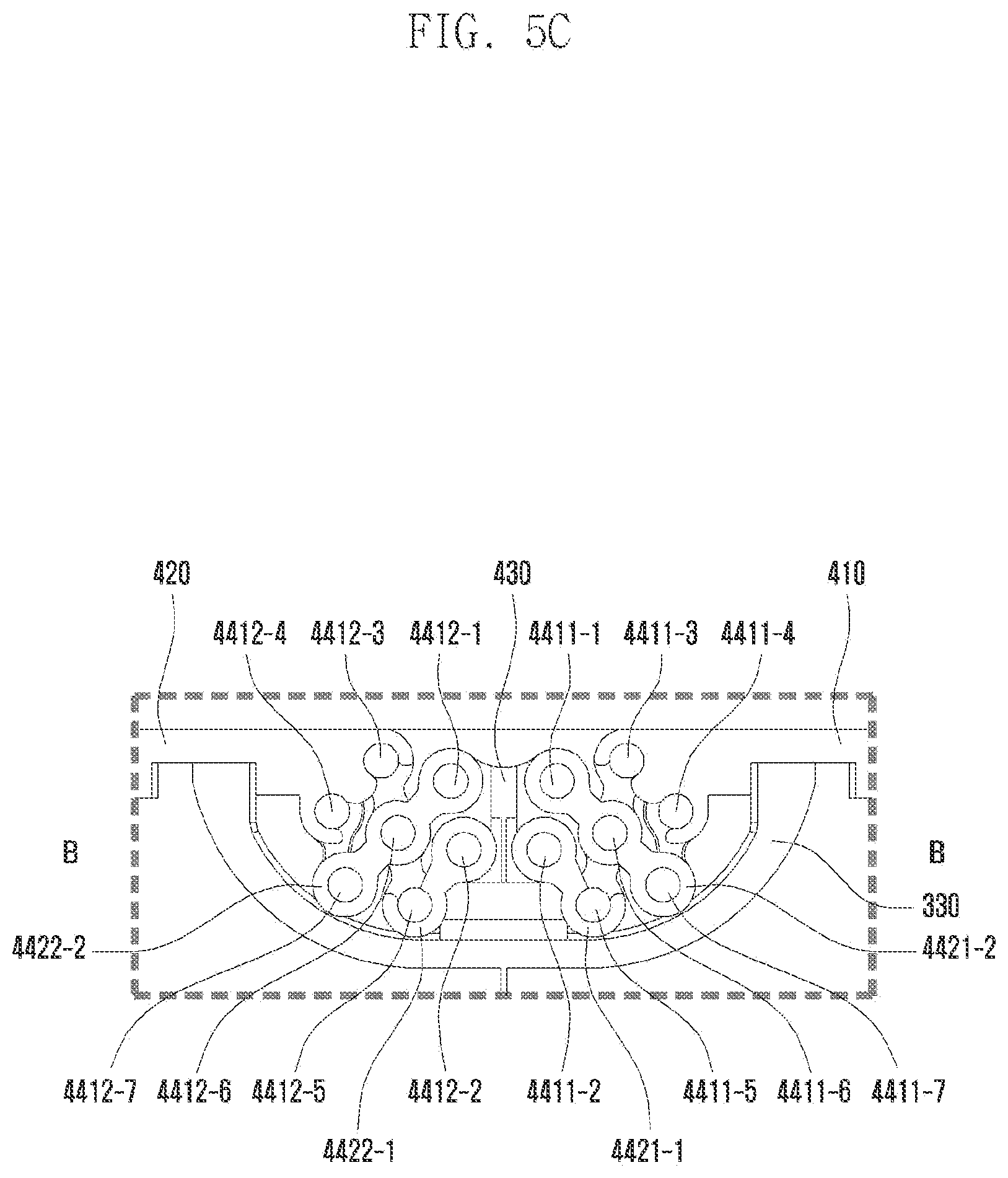 Patent US12314088 Figure 10 – Hinge apparatus and electronic device including the same