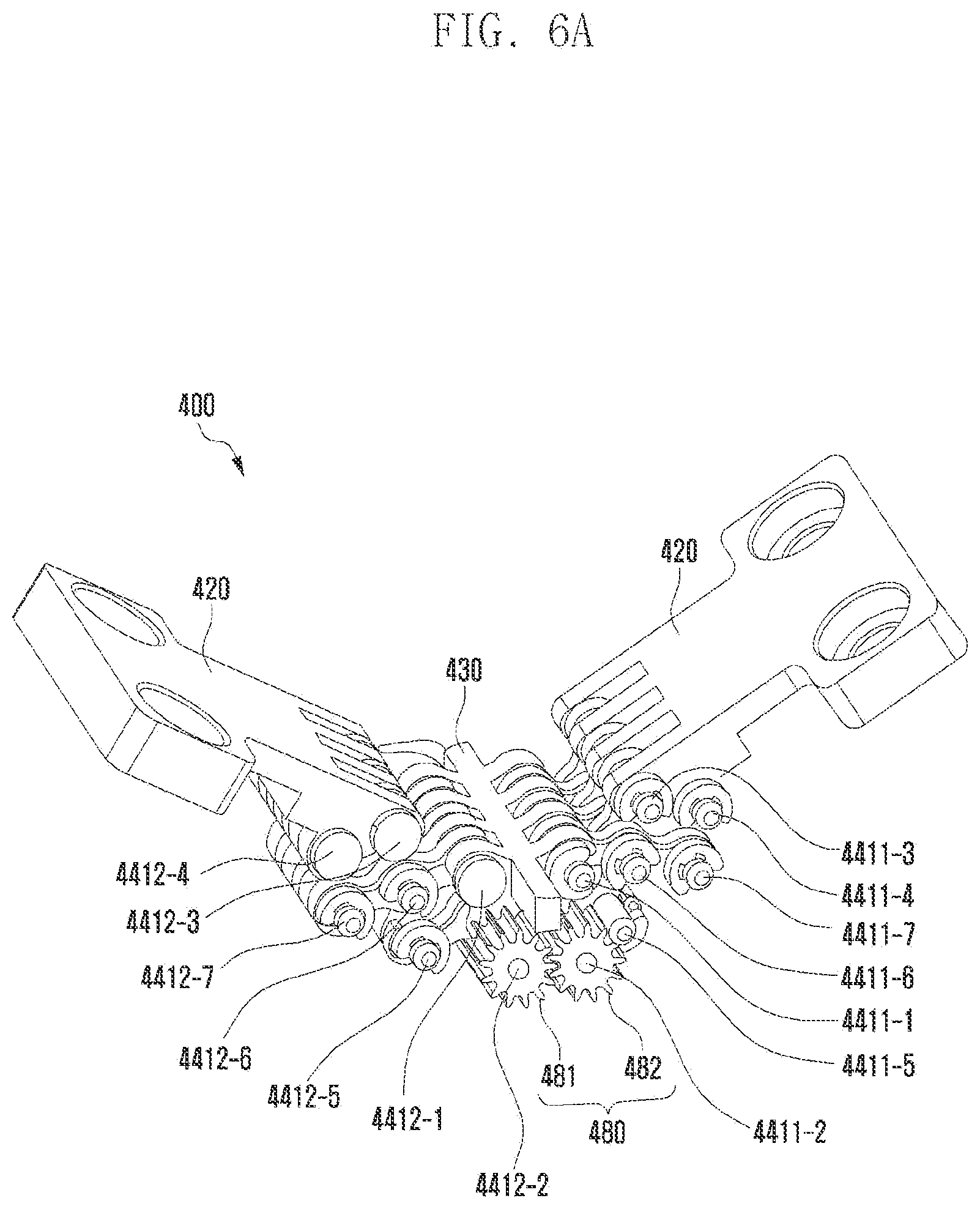 Patent US12314088 Figure 11 – Hinge apparatus and electronic device including the same