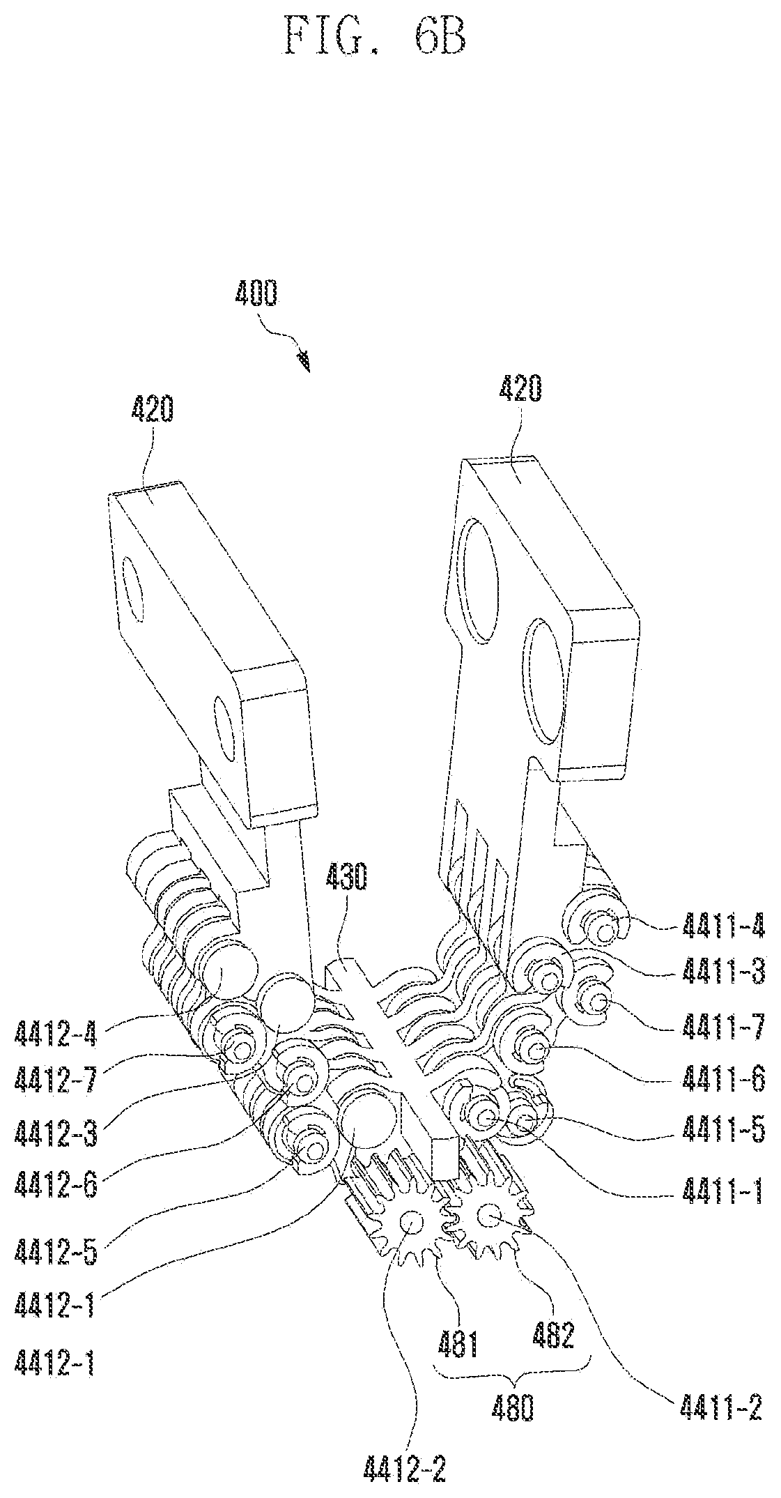 Patent US12314088 Figure 12 – Hinge apparatus and electronic device including the same