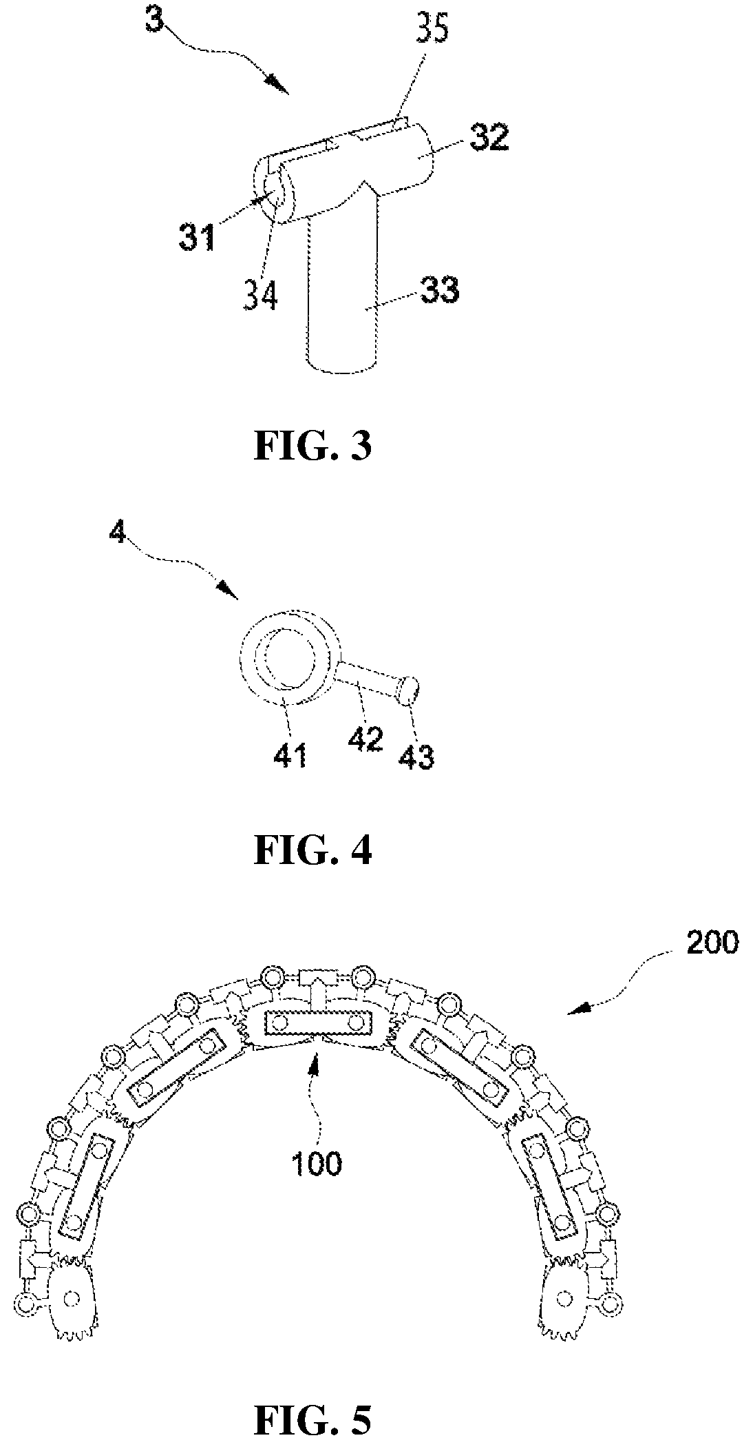 Patent US12314089 Figure 2 – Bending unit, hinge, and flexible module bending device
