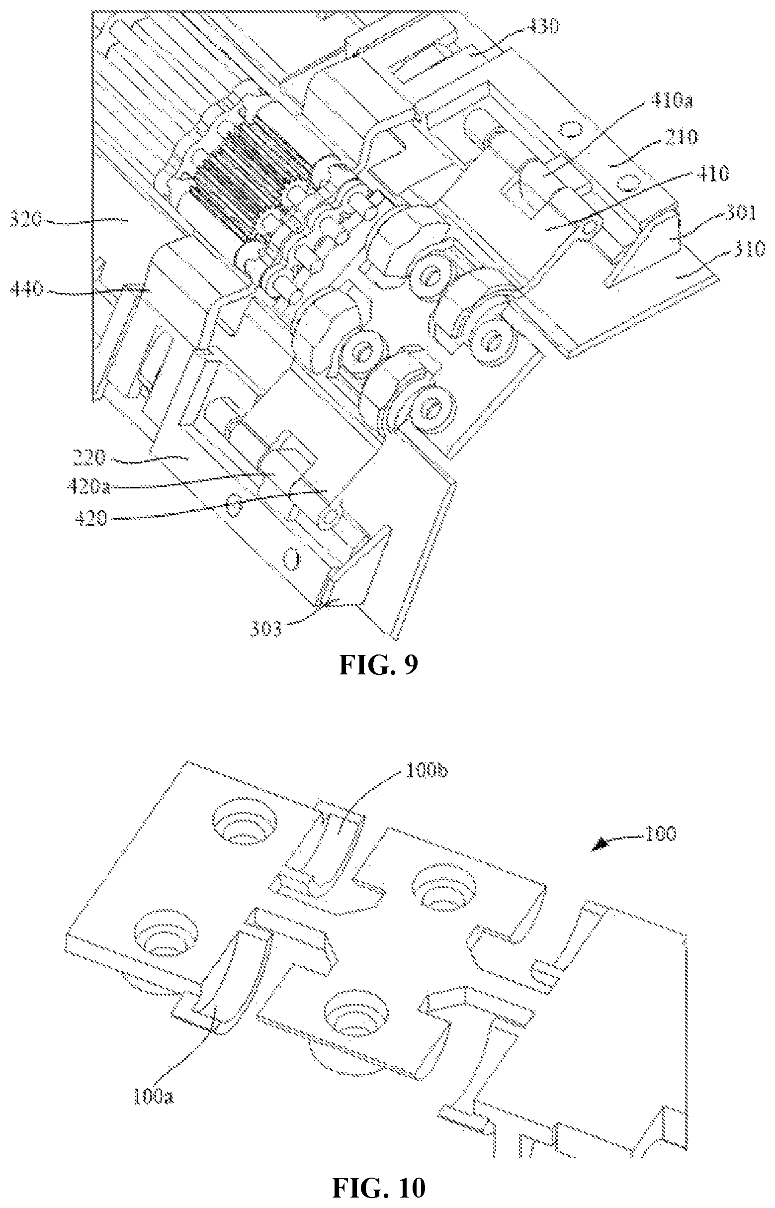 Patent US12314091 Figure 5 – Folding mechanism and electronic device