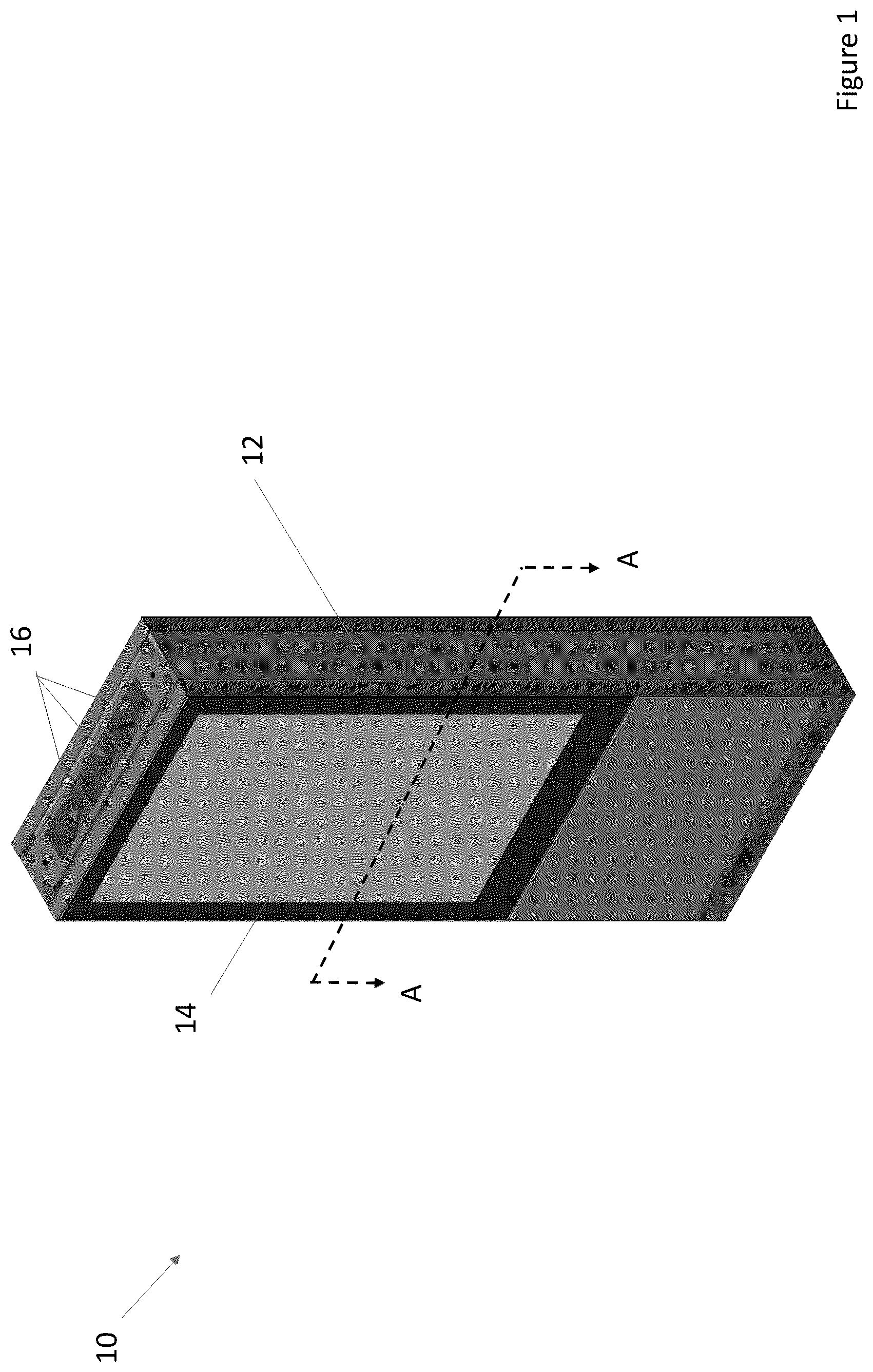 Patent US12314093 Figure 1 – Display assemblies for providing compressive forces at electronic display layers