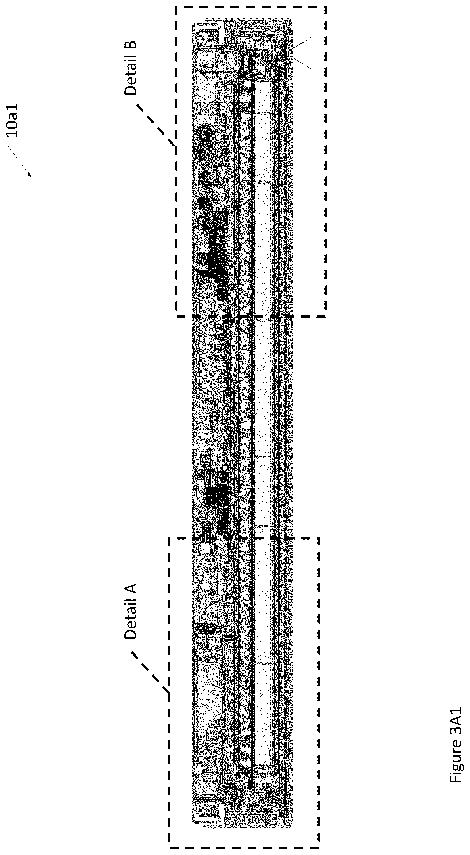 Patent US12314093 Figure 5 – Display assemblies for providing compressive forces at electronic display layers
