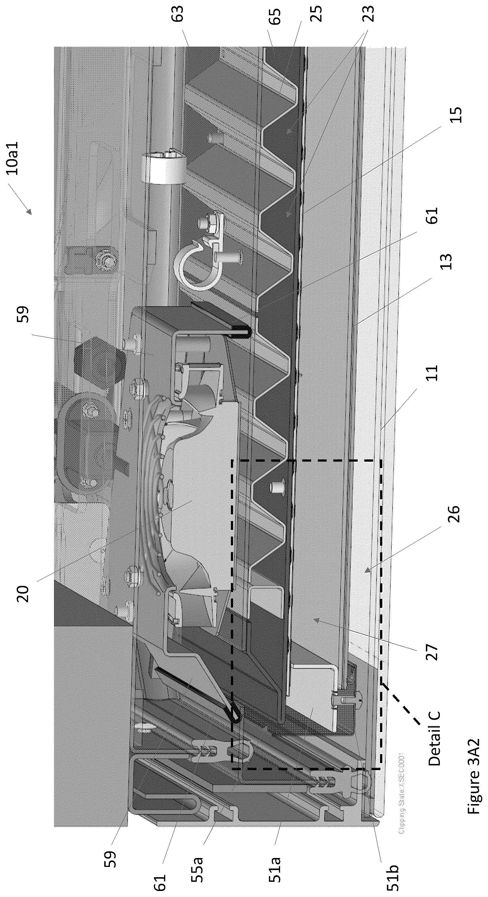 Patent US12314093 Figure 6 – Display assemblies for providing compressive forces at electronic display layers