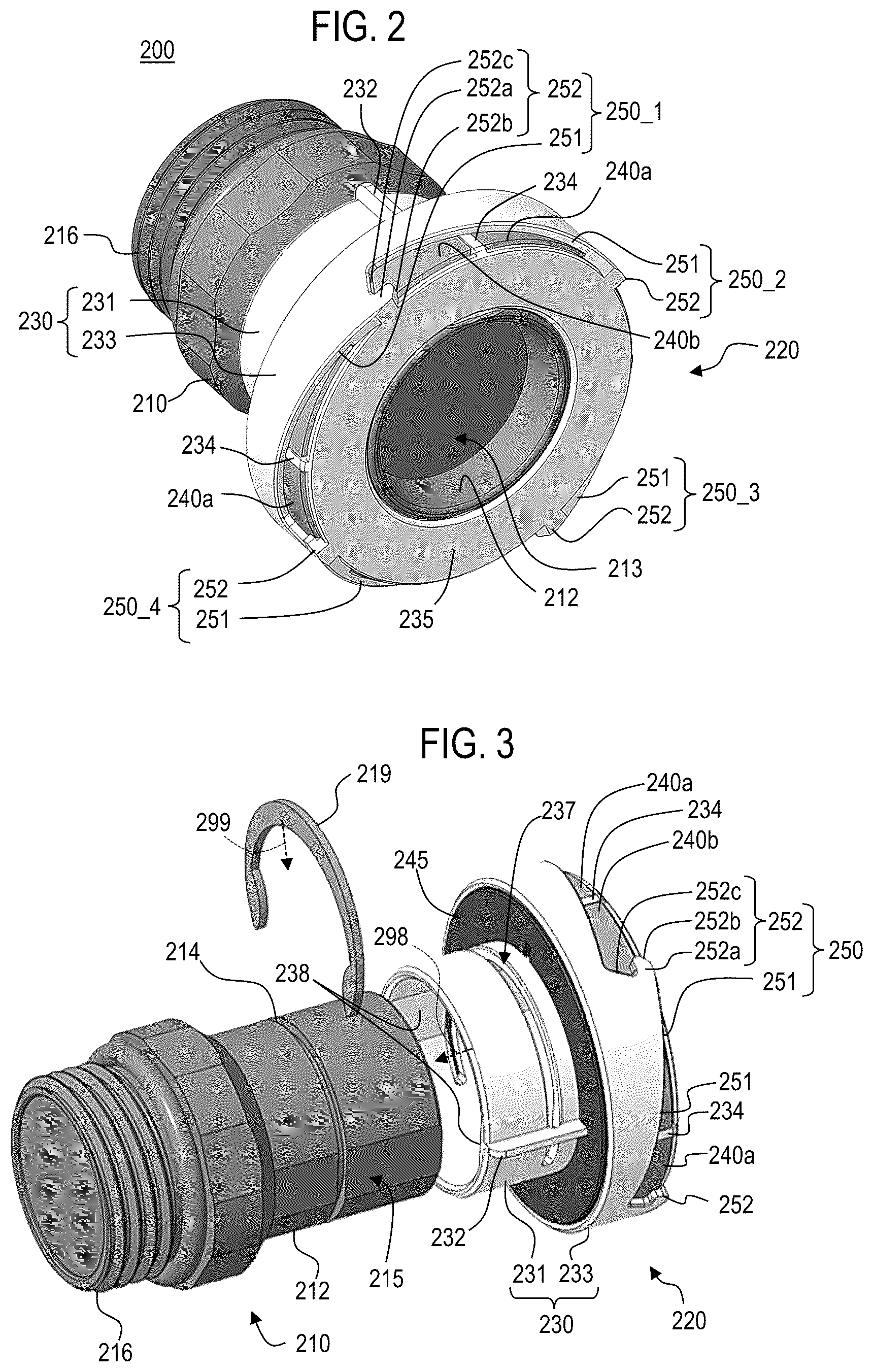 Patent US12314095 Figure 2 – Fluid couplings with magnetic latch assembly