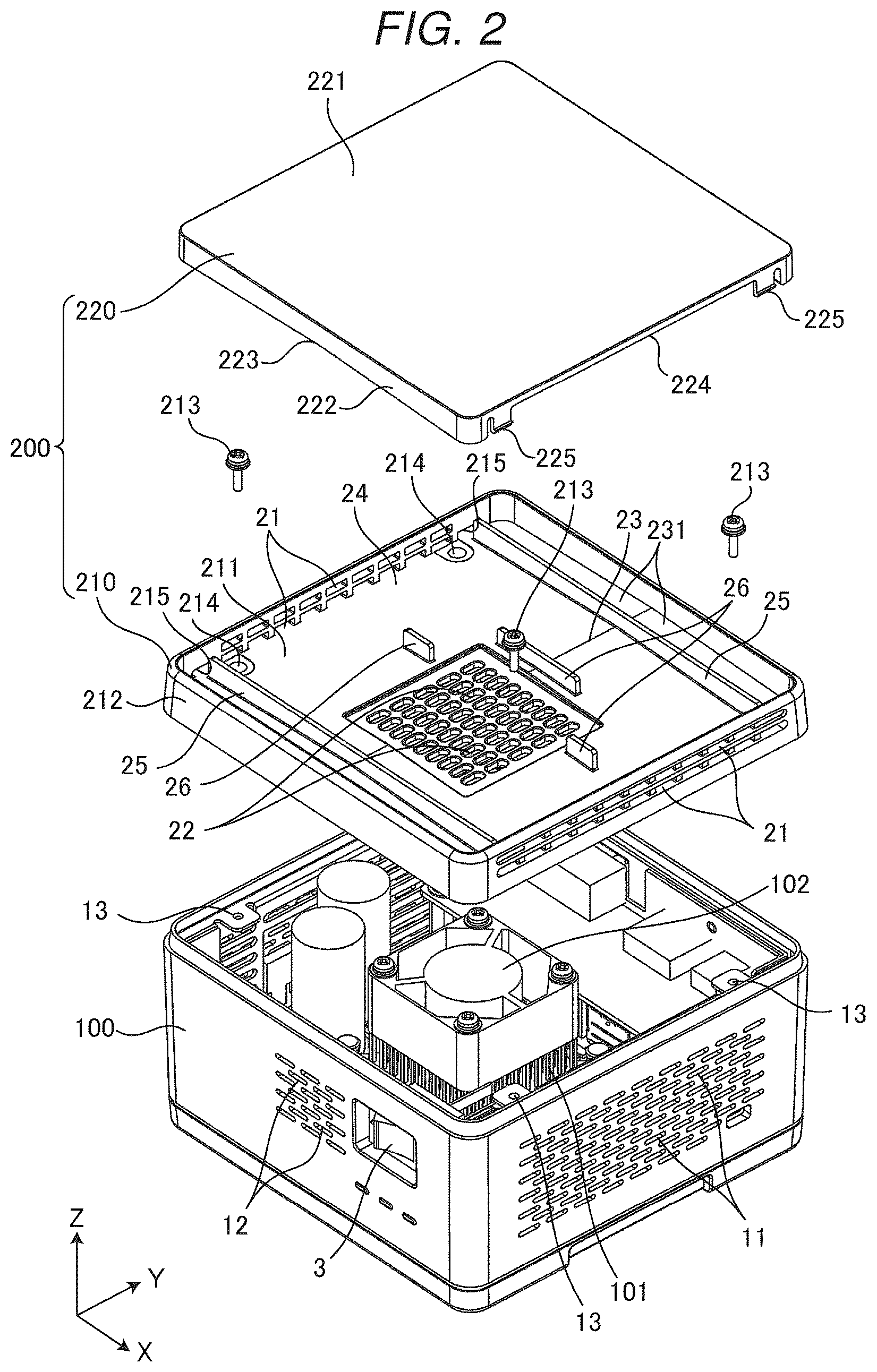 Patent US12314096 Figure 2 – Electronic device